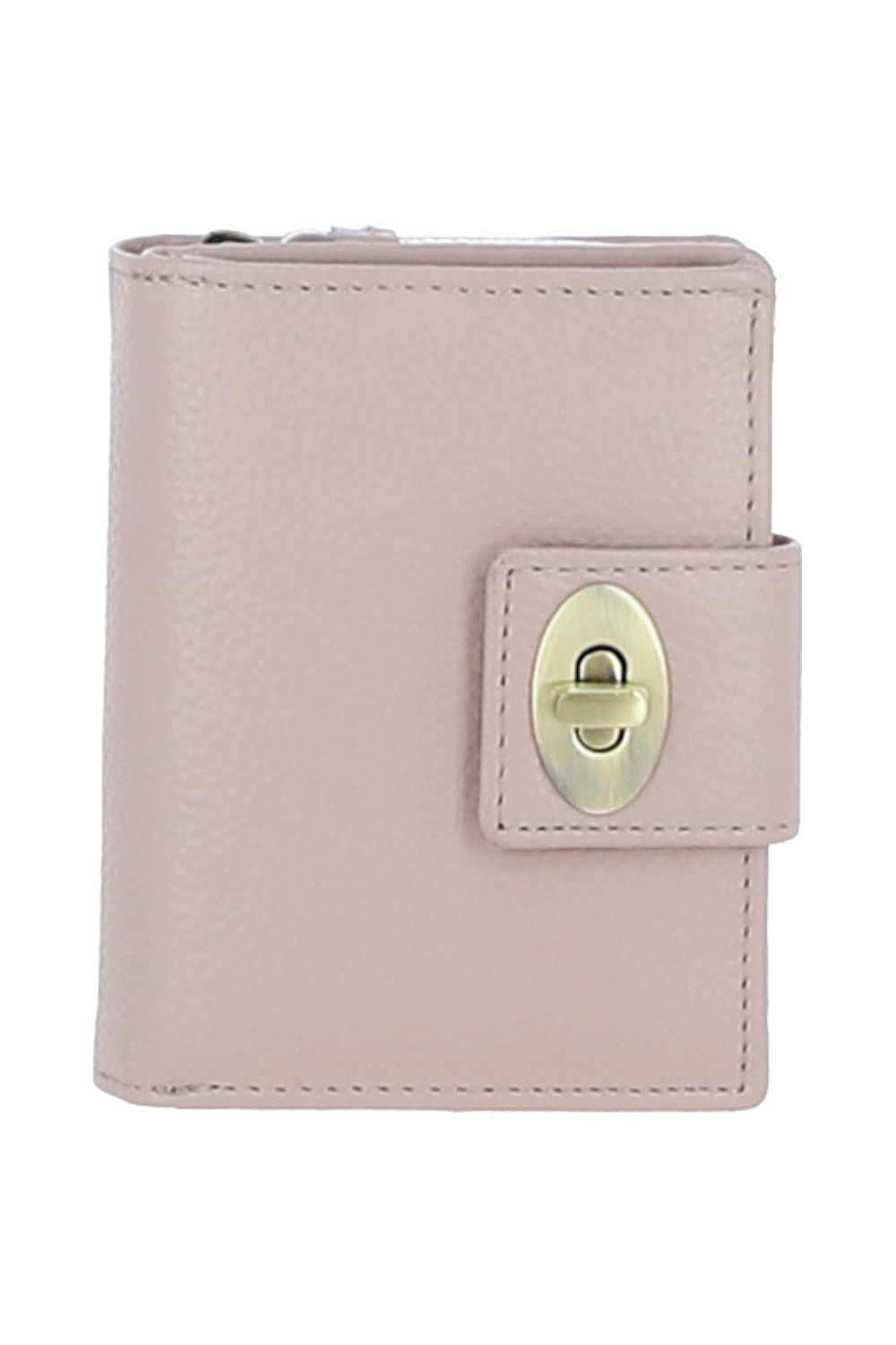Beige Elegant Real Leather Purse, Image 1 of 4