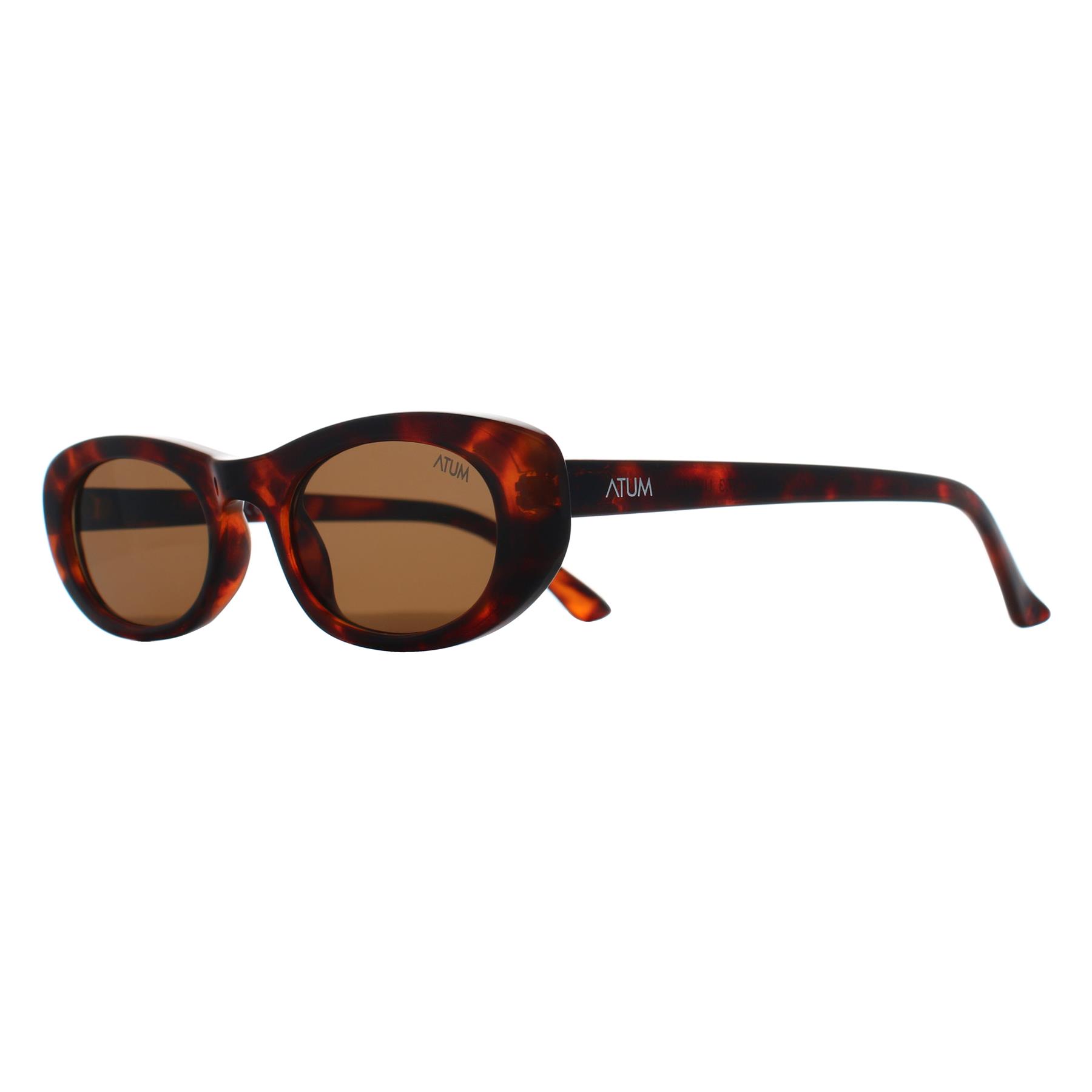 Brown Oval Shiny Brown Tortoise Gold Brown Noctis, Image 2 of 3
