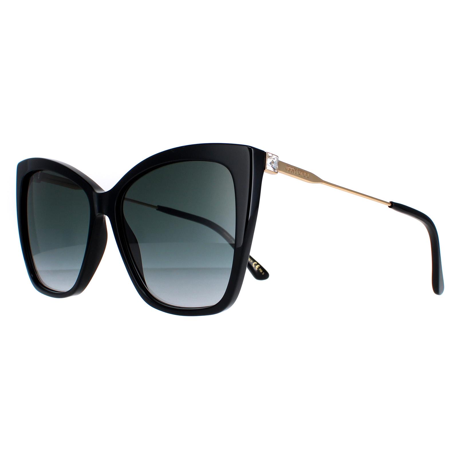Black Jimmy Choo Black Cat Eye Black Grey Gradient Seba/S, Image 2 of 4
