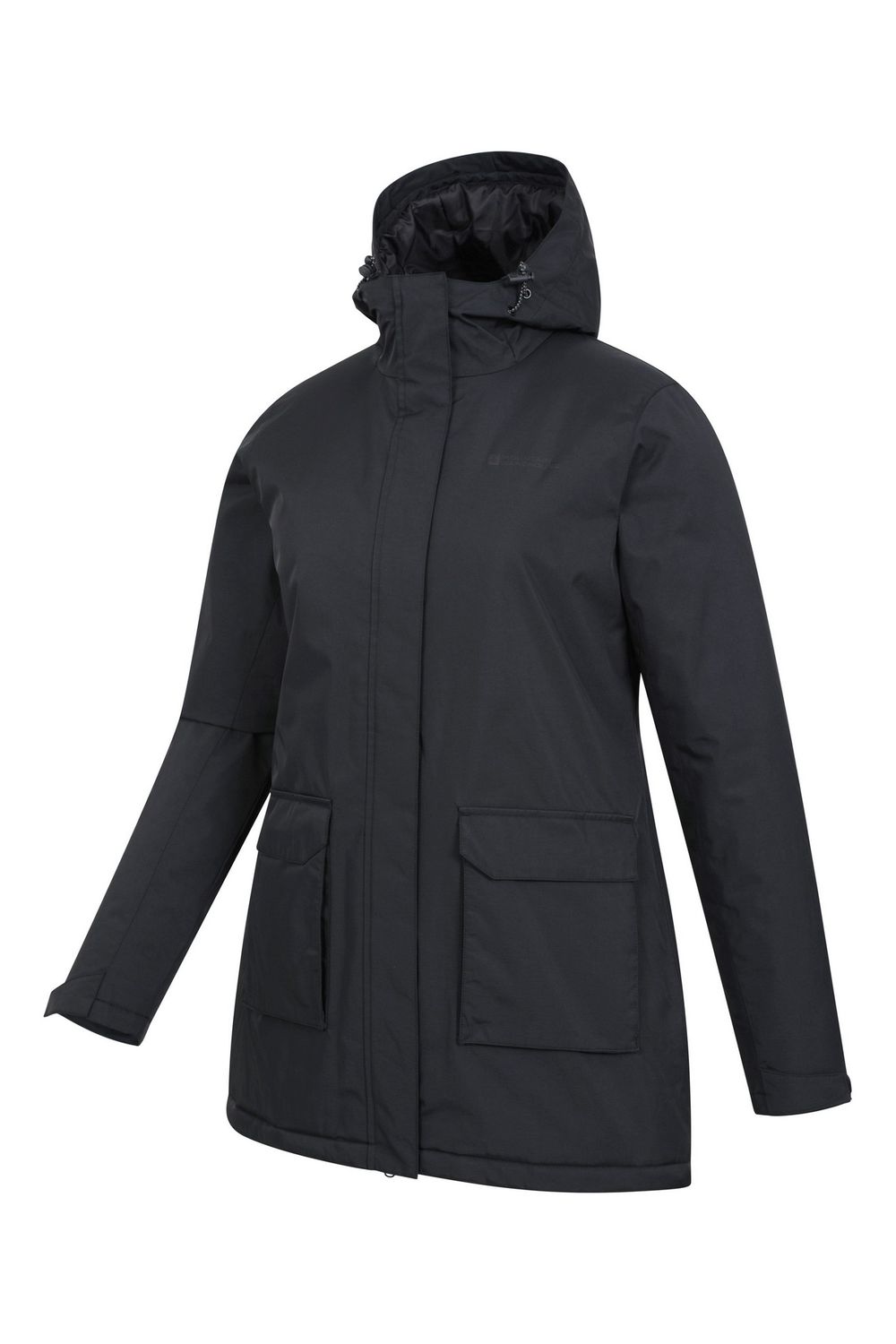 Black Ranger Water Resistant Padded Parka, Image 3 of 4