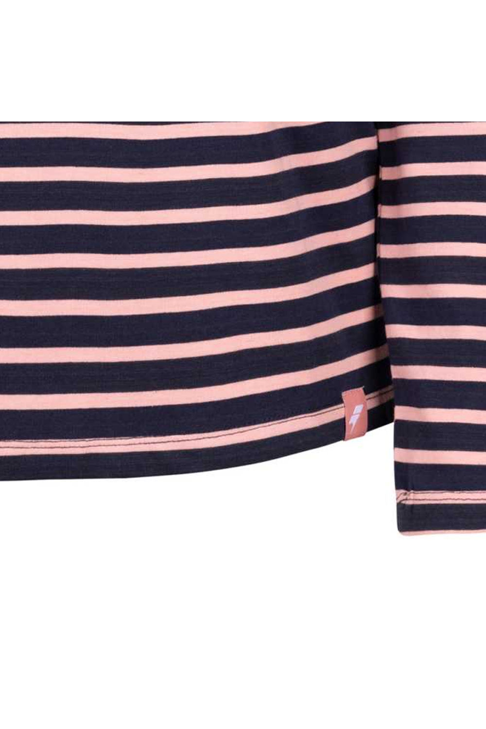 Light Pink Karen Yarn Dyed Stripe Shirt, Image 4 of 5
