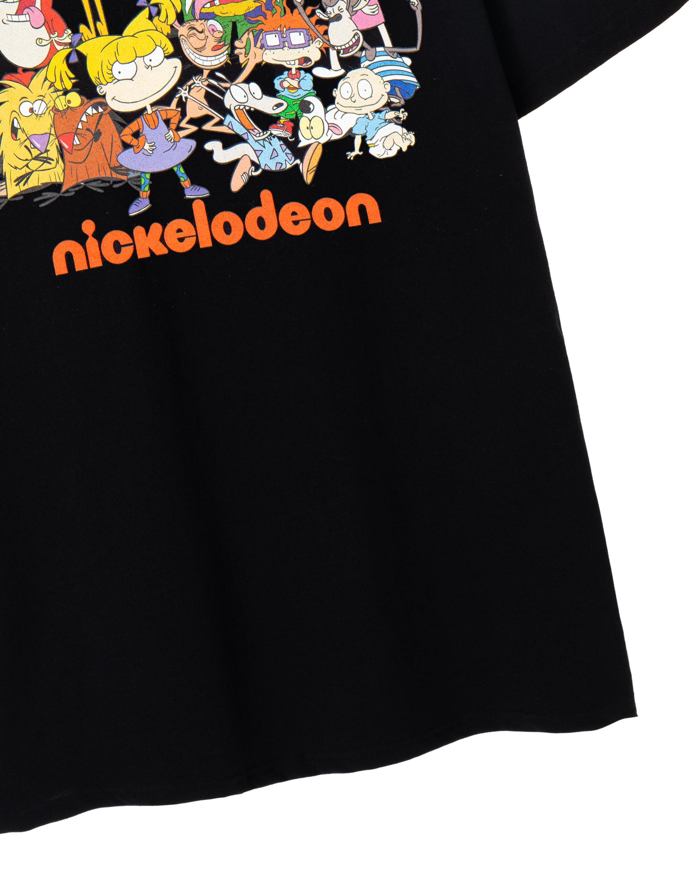 Black Nickelodeon Classic Group T-Shirt, Image 5 of 6