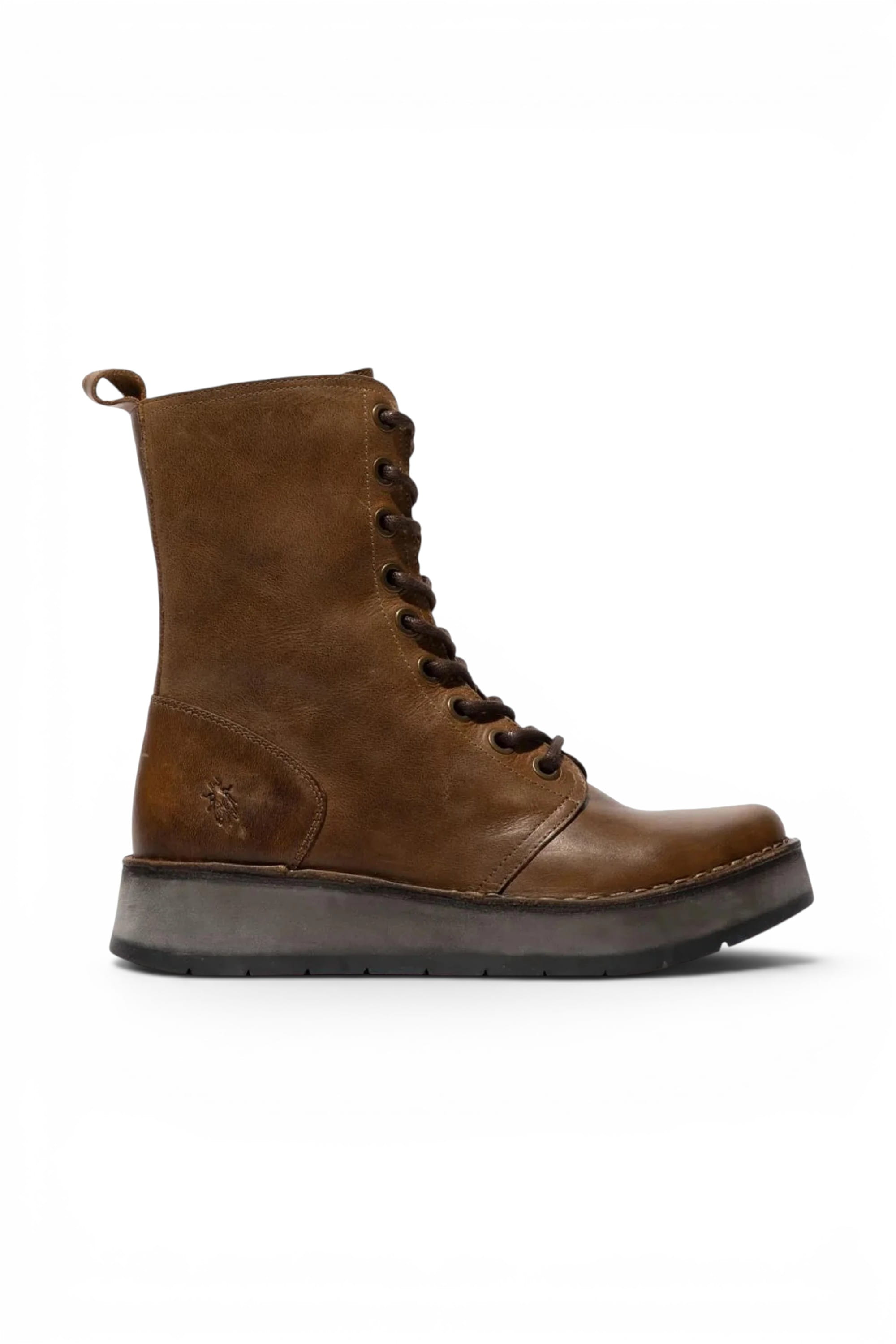 Brown Womens Leather Ankle Dress Boots-RAMI043, Image 1 of 5