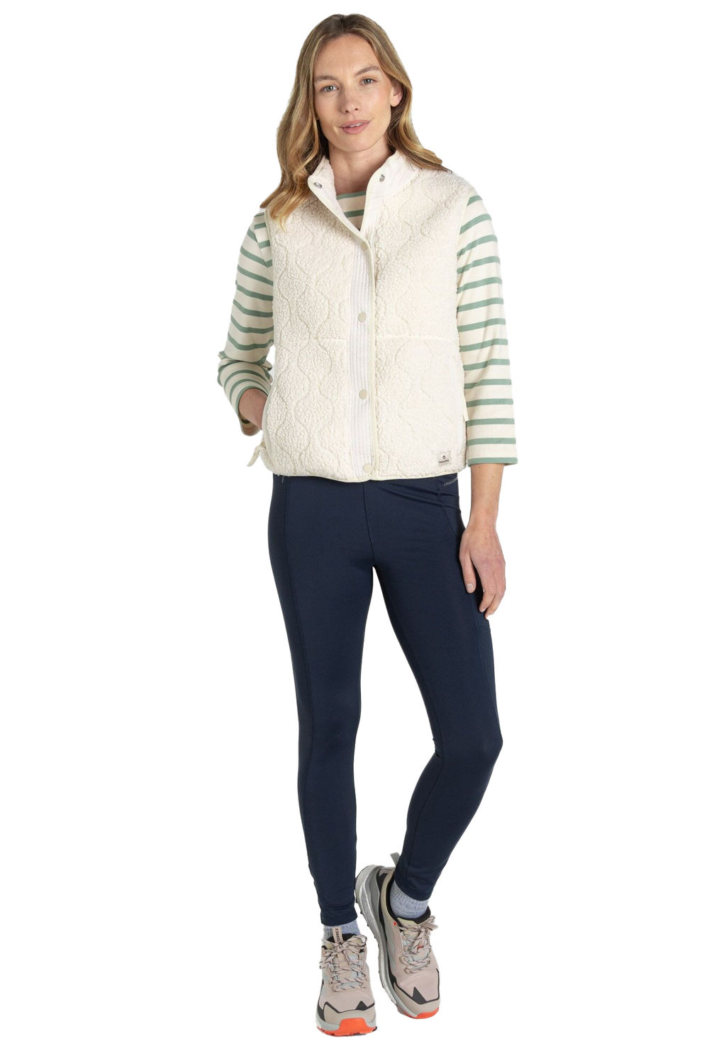 Ecru Dinas Gilet, Image 3 of 3