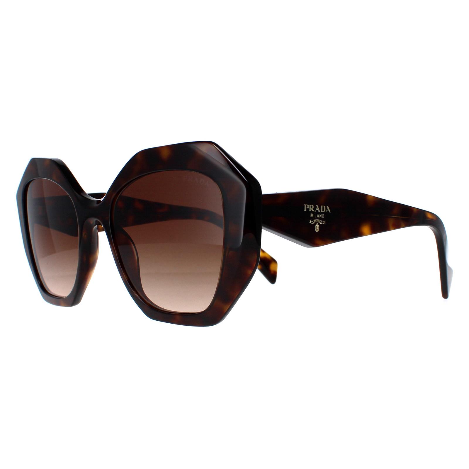 Brown Prada Brown Round Tortoise Brown Gradient PR16WS, Image 2 of 6