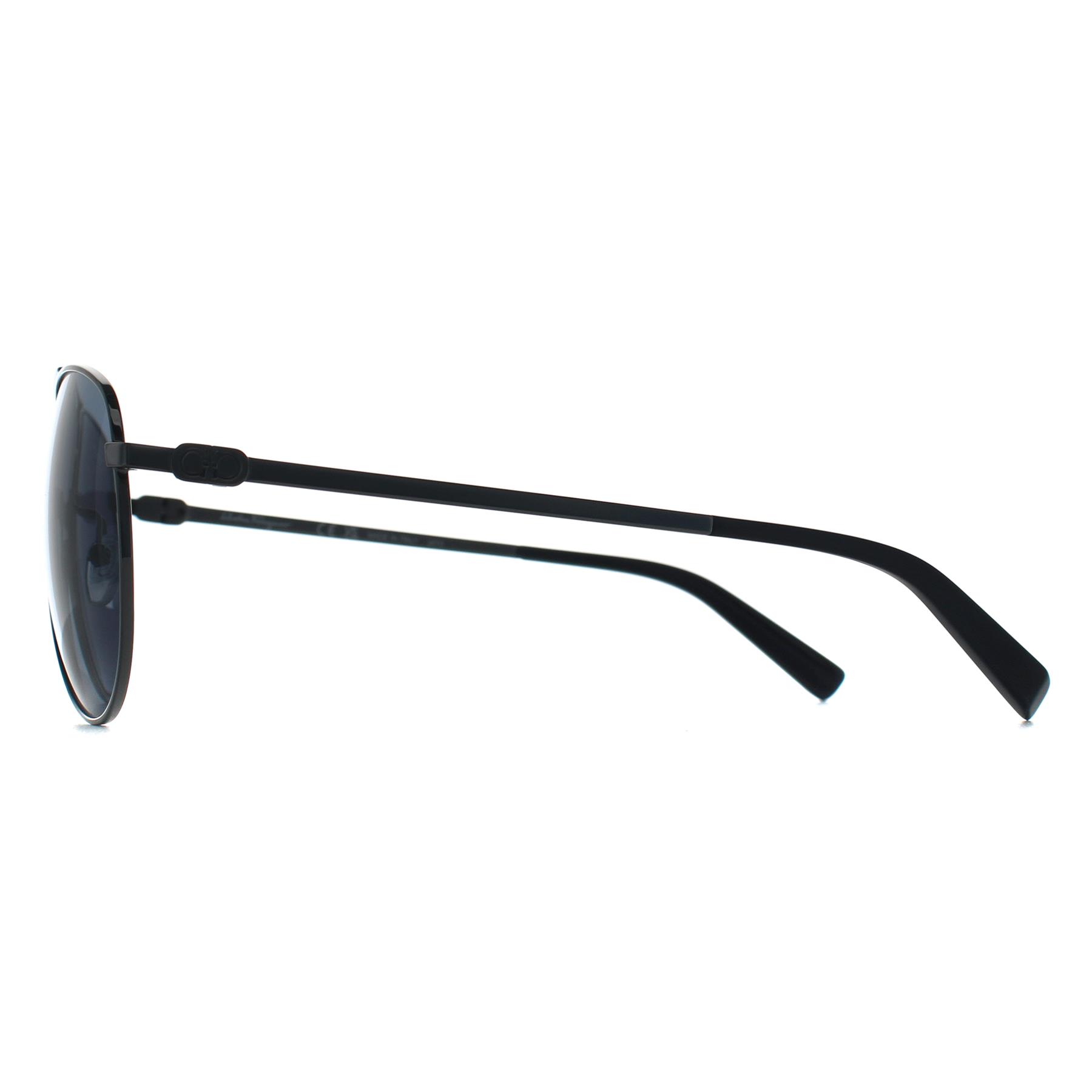 Grey Aviator Dark Gunmetal Blue SF157S, Image 3 of 3