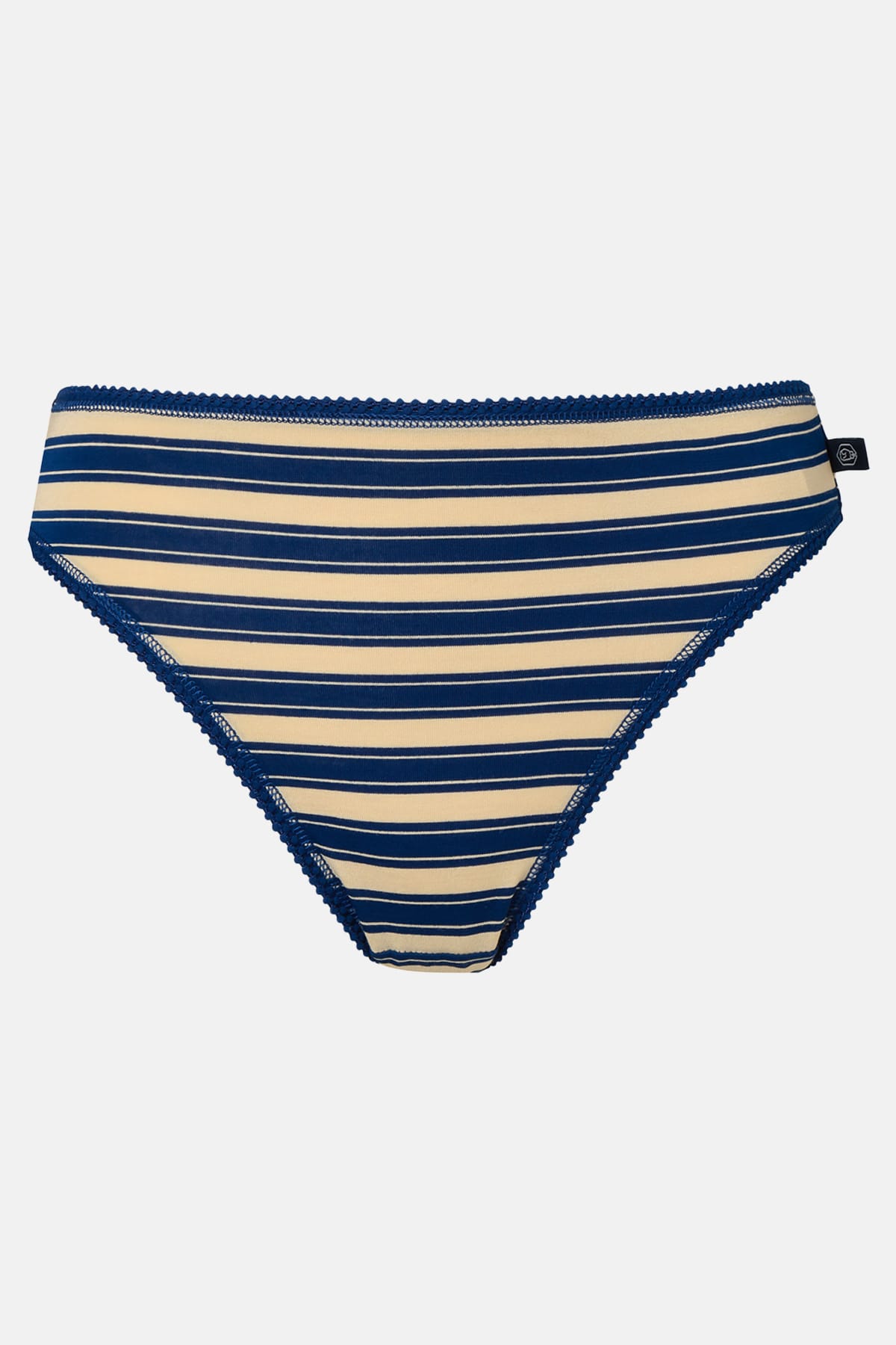 Multi British Boxers Multi Pack of Four "On the Pier" Bamboo High Leg Knickers, Image 2 of 8