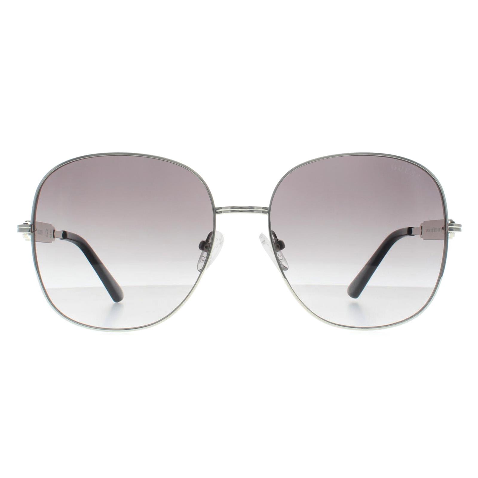 Oval Shiny Light Nickeltin Grey Gradient GF6190, Image 1 of 4