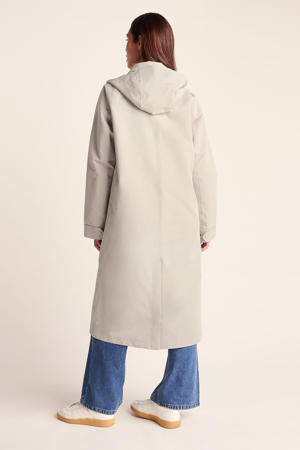 Beige Remi Classic Waterproof Car Coat, Image 3 of 5