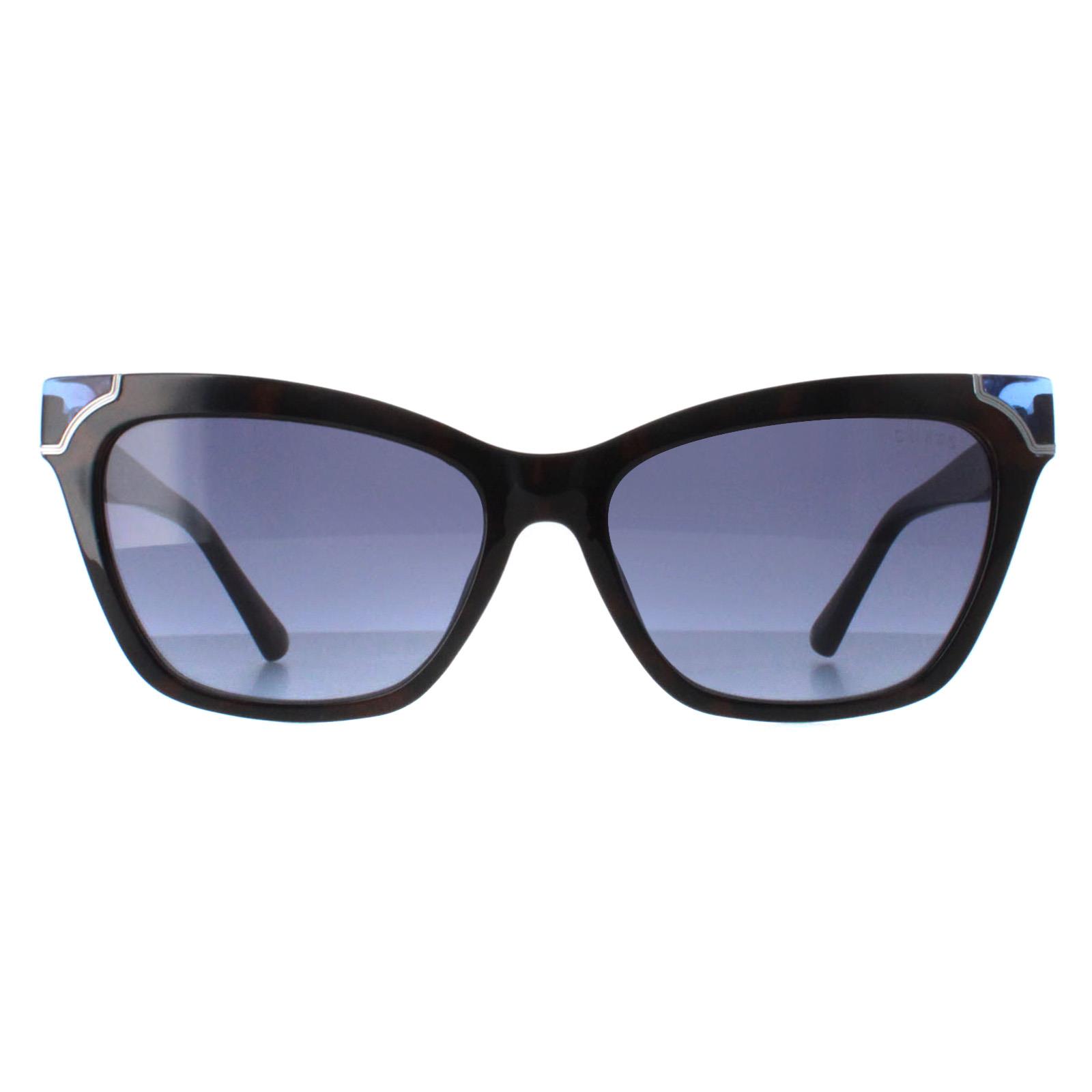Brown Guess Brown Rectangle Blonde Havana Blue Gradient GU7840, Image 1 of 4