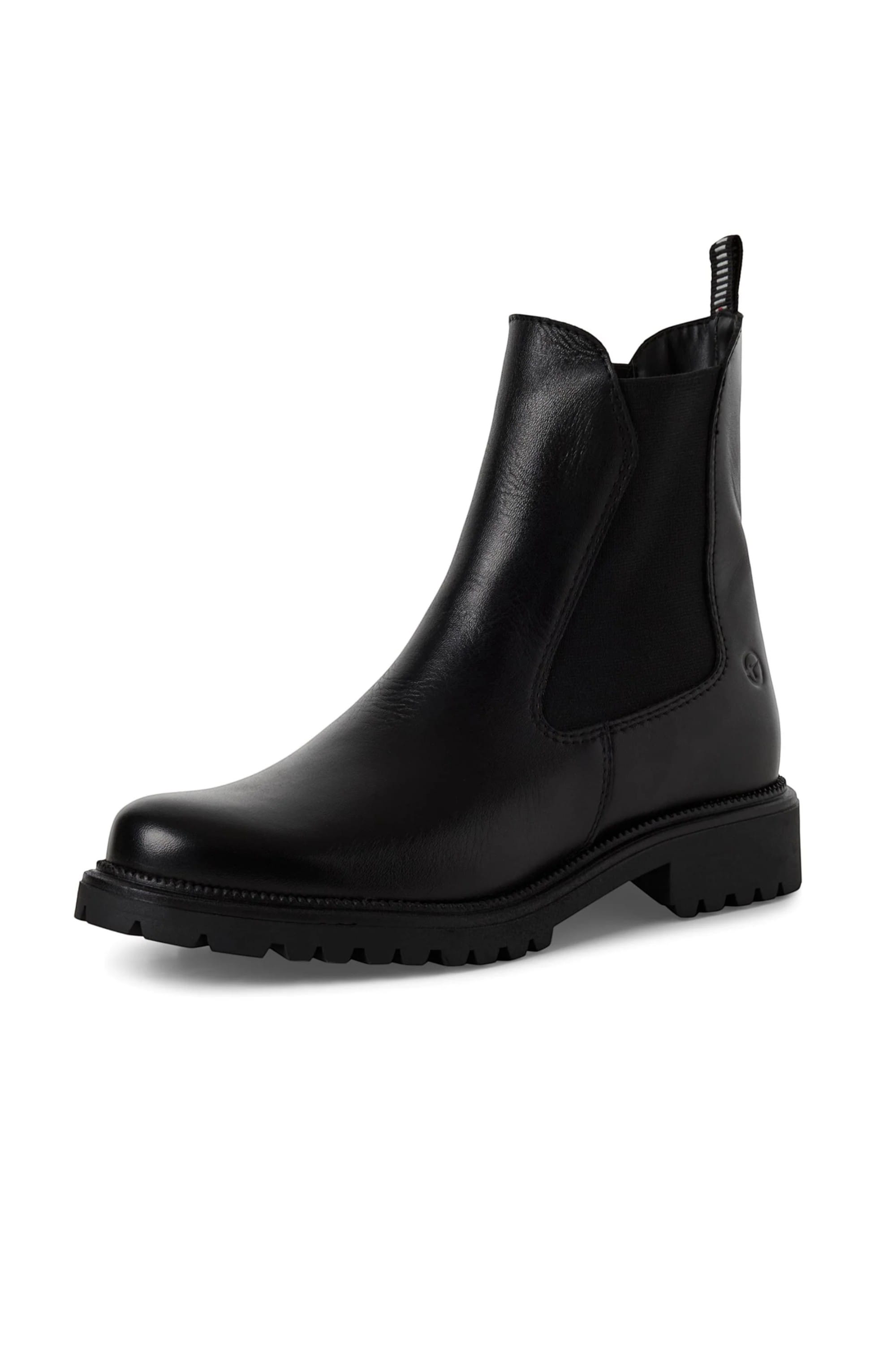 Black Tamaris Womens Black Chelsea Boots, Image 3 of 8