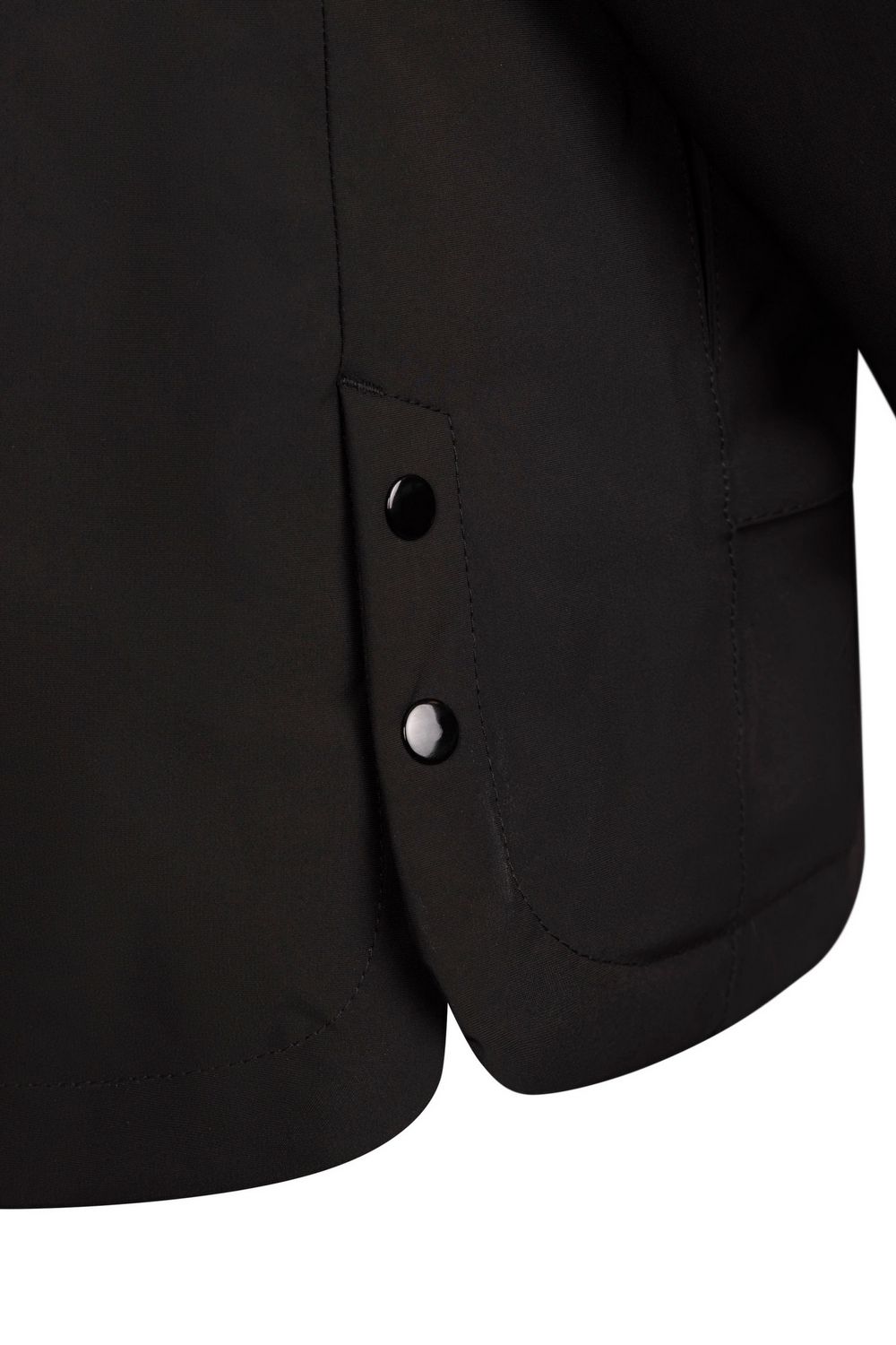 Black Trespass Black Hosho Waterproof Jacket, Image 4 of 5