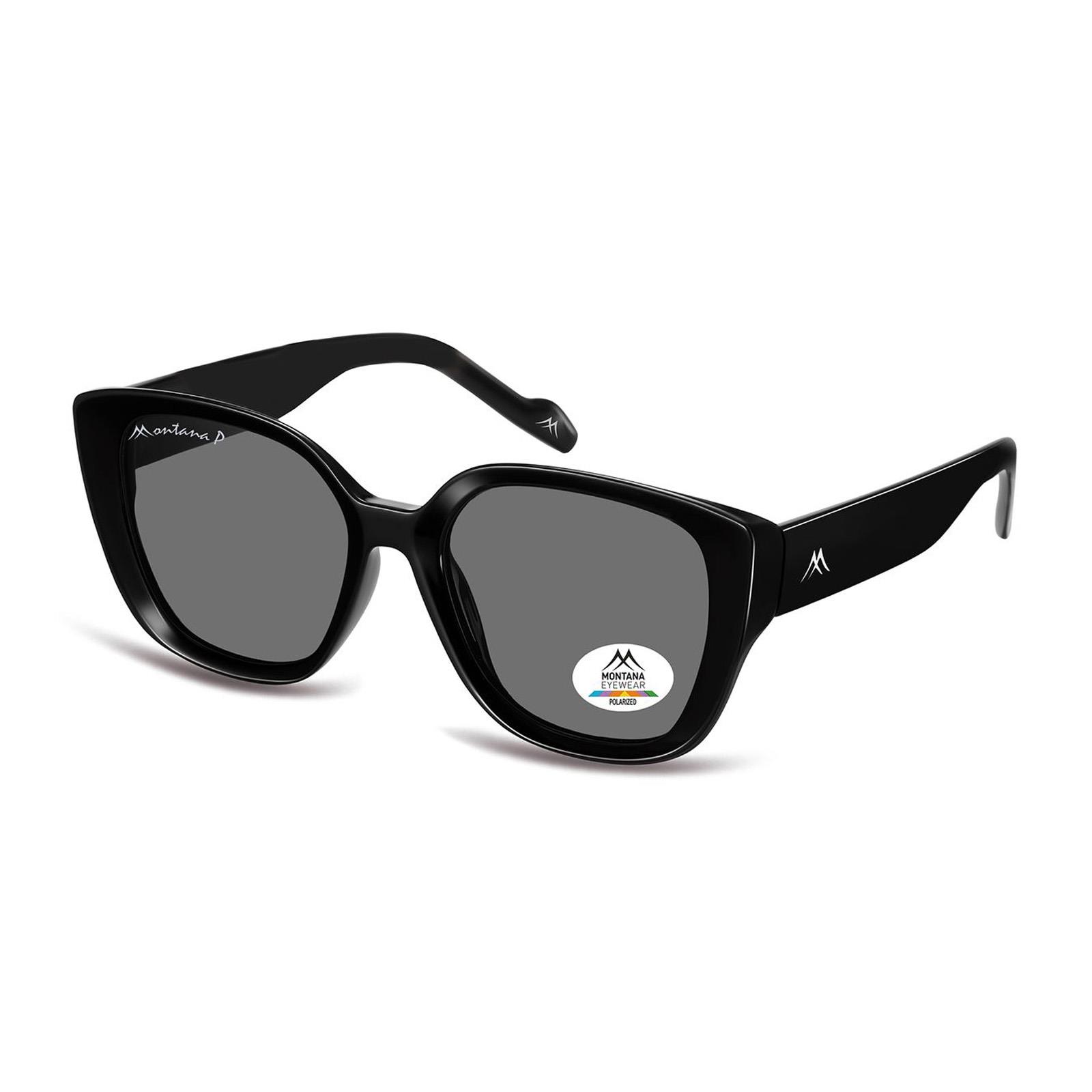 Black Montana Black Square Black Grey Polarized MP180, Image 2 of 3