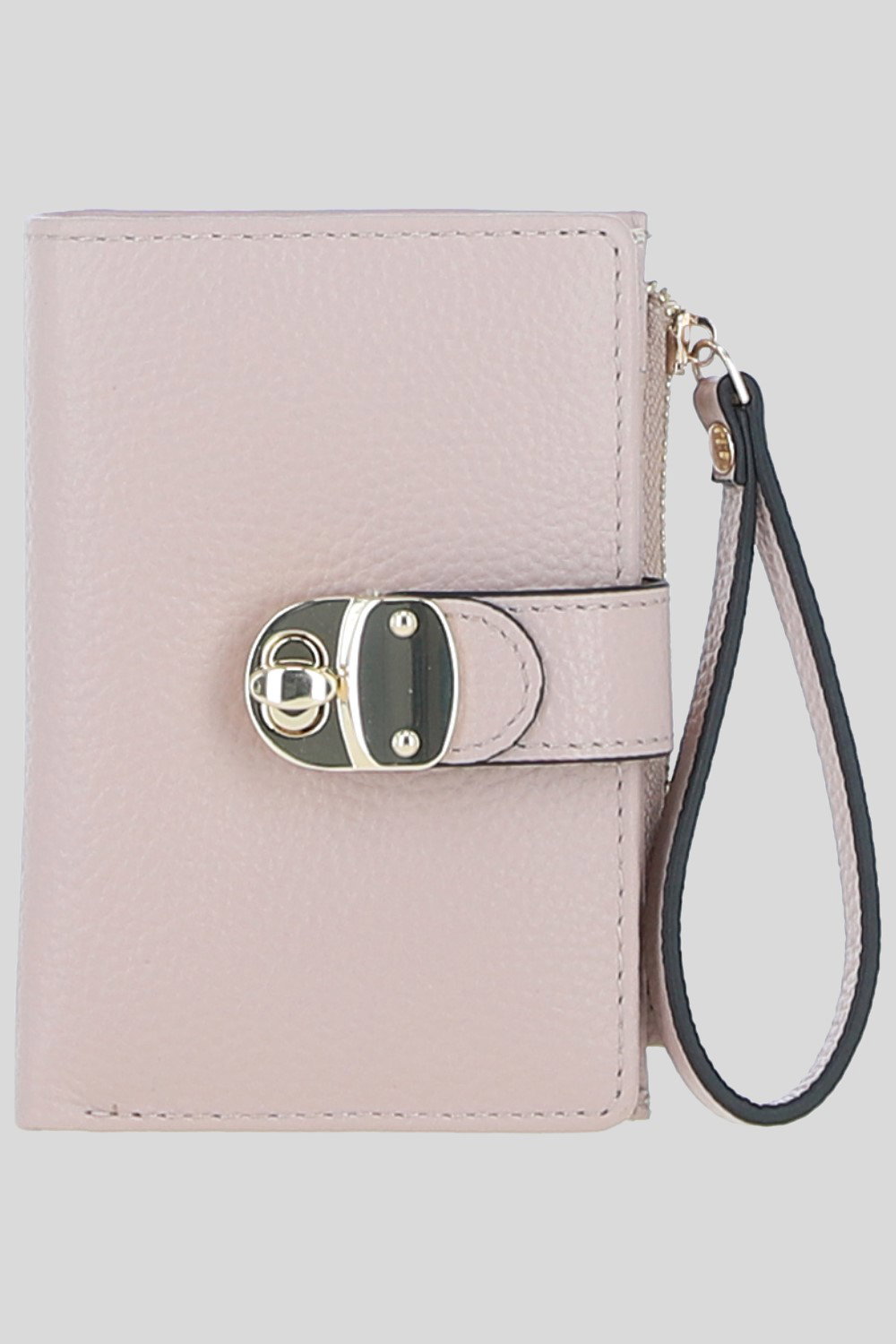 Beige 'Amarella' Real Leather Purse, Image 1 of 4