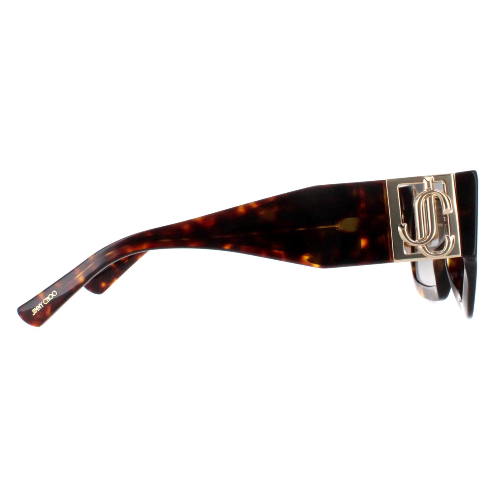 Brown Square Havana and Gold Brown Gradient NENA/S, Image 4 of 4