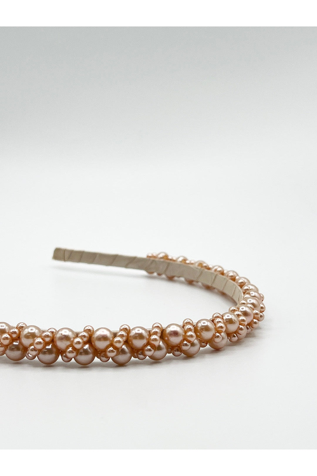 Brown Pearl Headband, Image 5 of 5