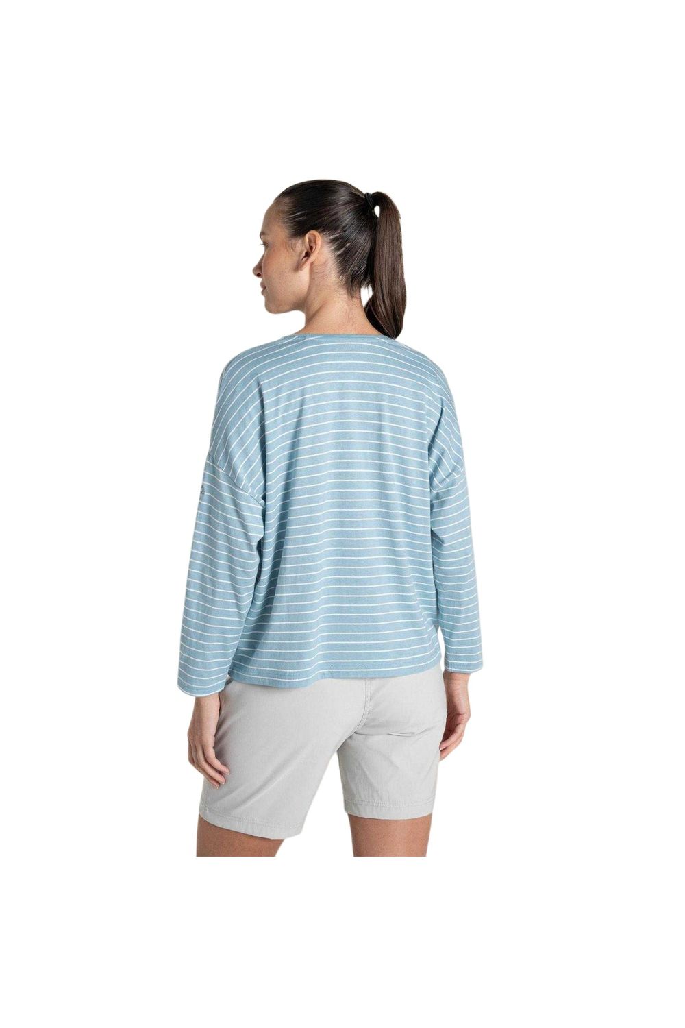 Sky Blue Kielder Drop Shoulder TShirt, Image 3 of 4
