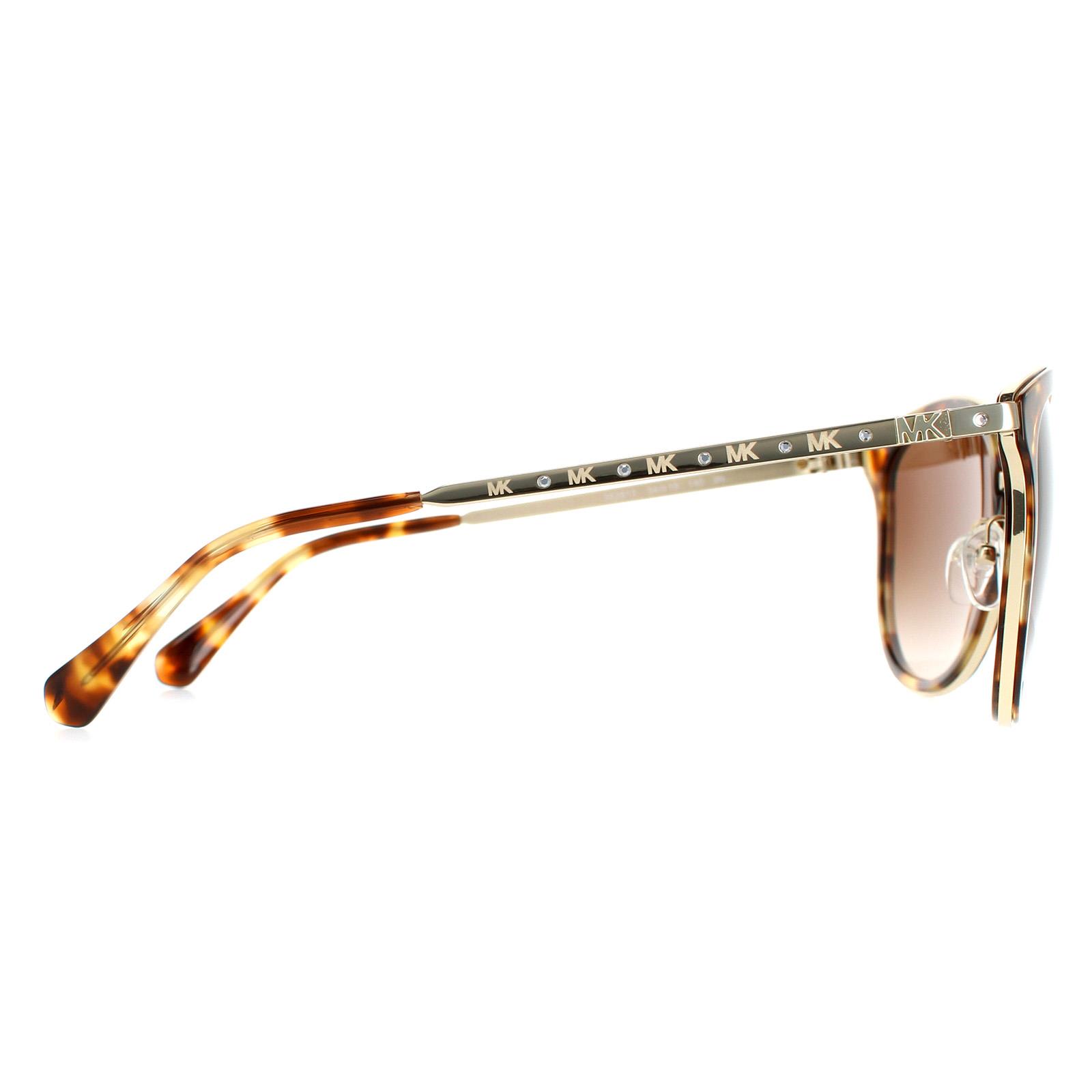 Brown Round Jet Set Tortoise Smoke Gradient Adrianna Bright MK1099B, Image 4 of 4