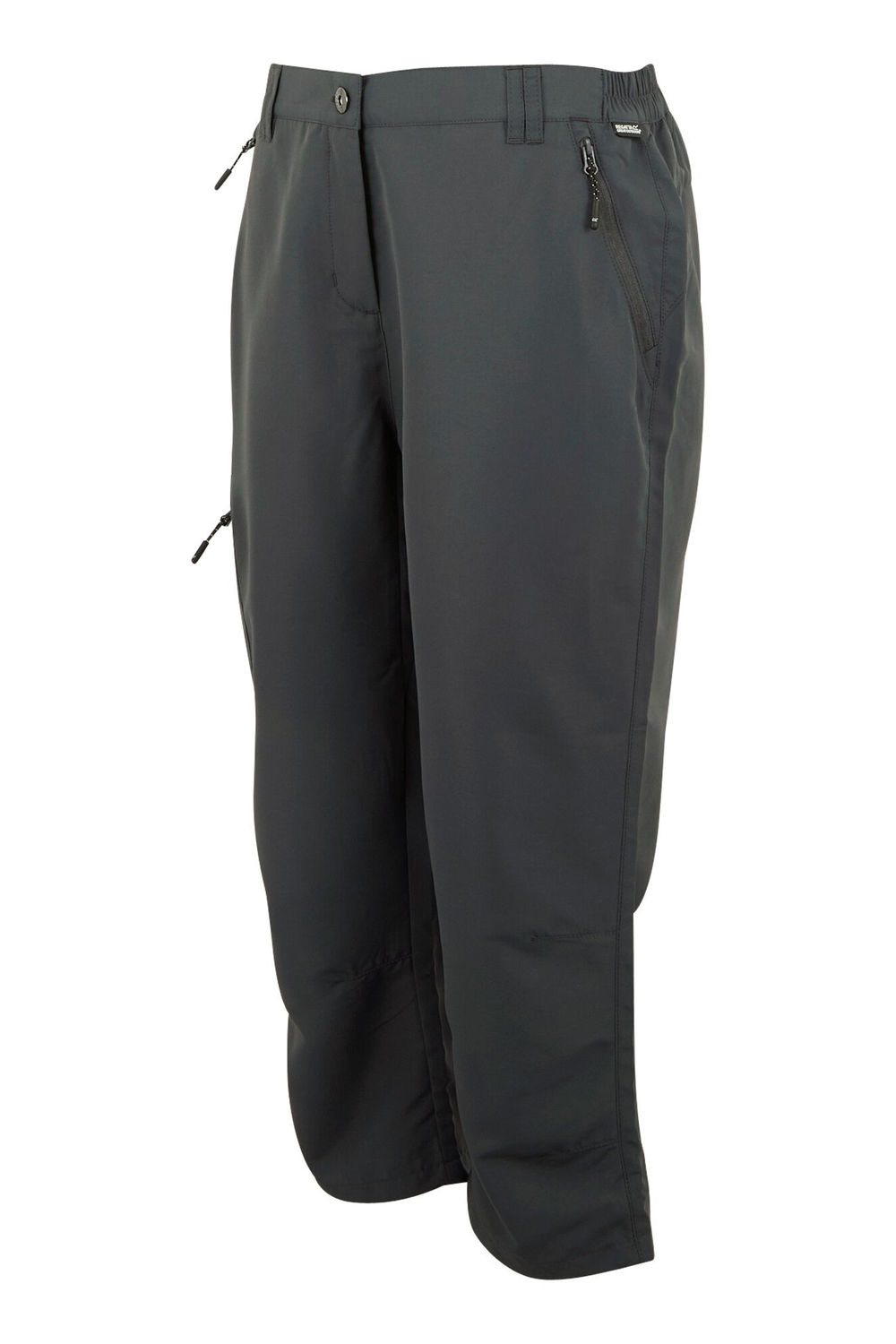 Grey Chaska III Walking Capri Cropped Trousers, Image 3 of 4
