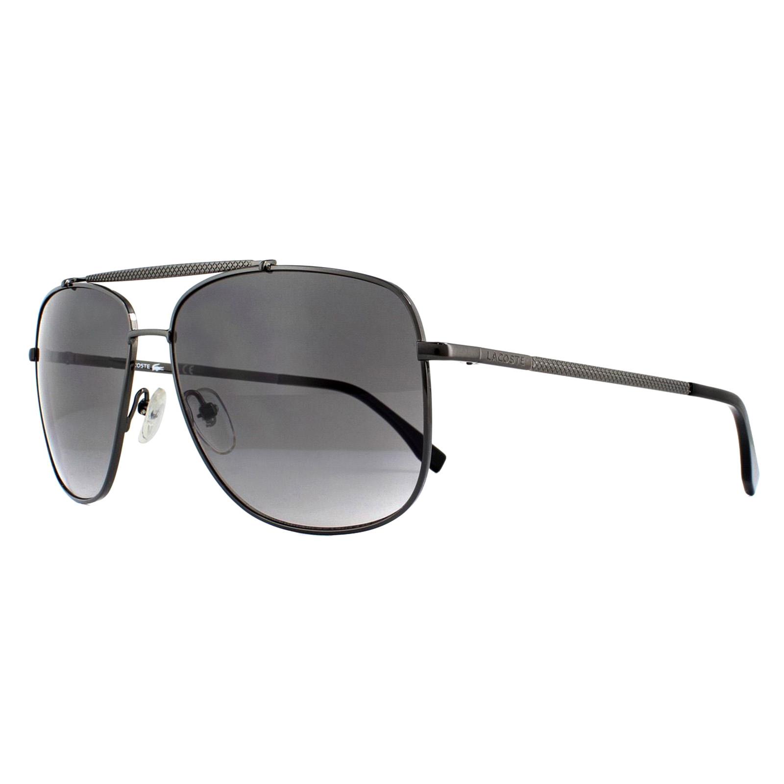 Aviator Gunmetal Grey Gradient Sunglasses, Image 2 of 4