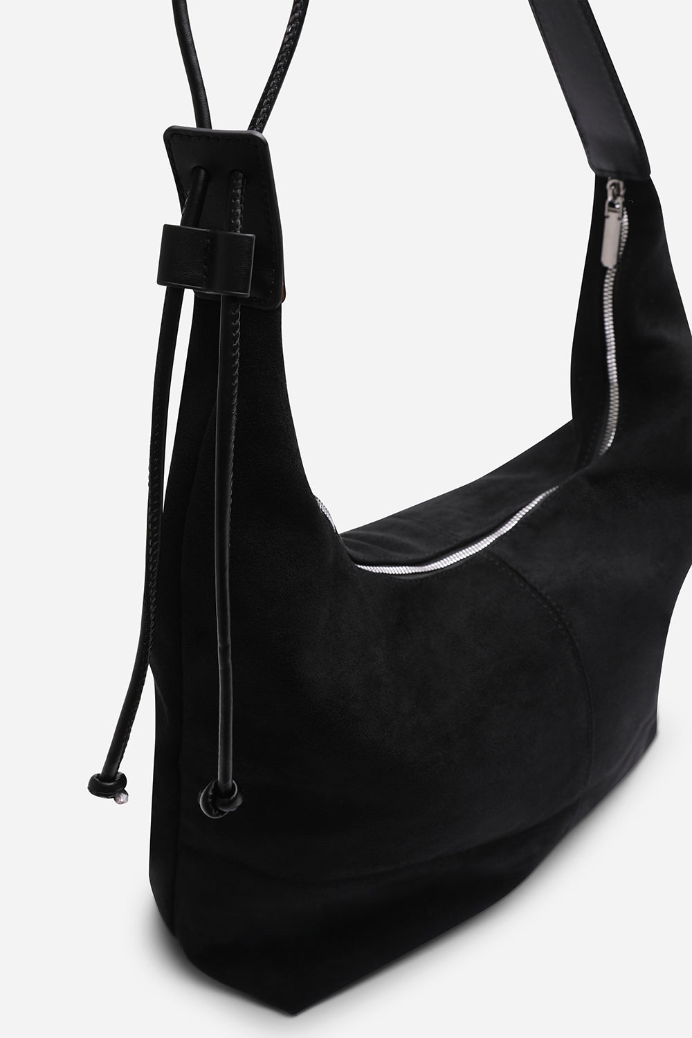 Elysia Slouchy Suede Shoulder Bag, Image 5 of 7