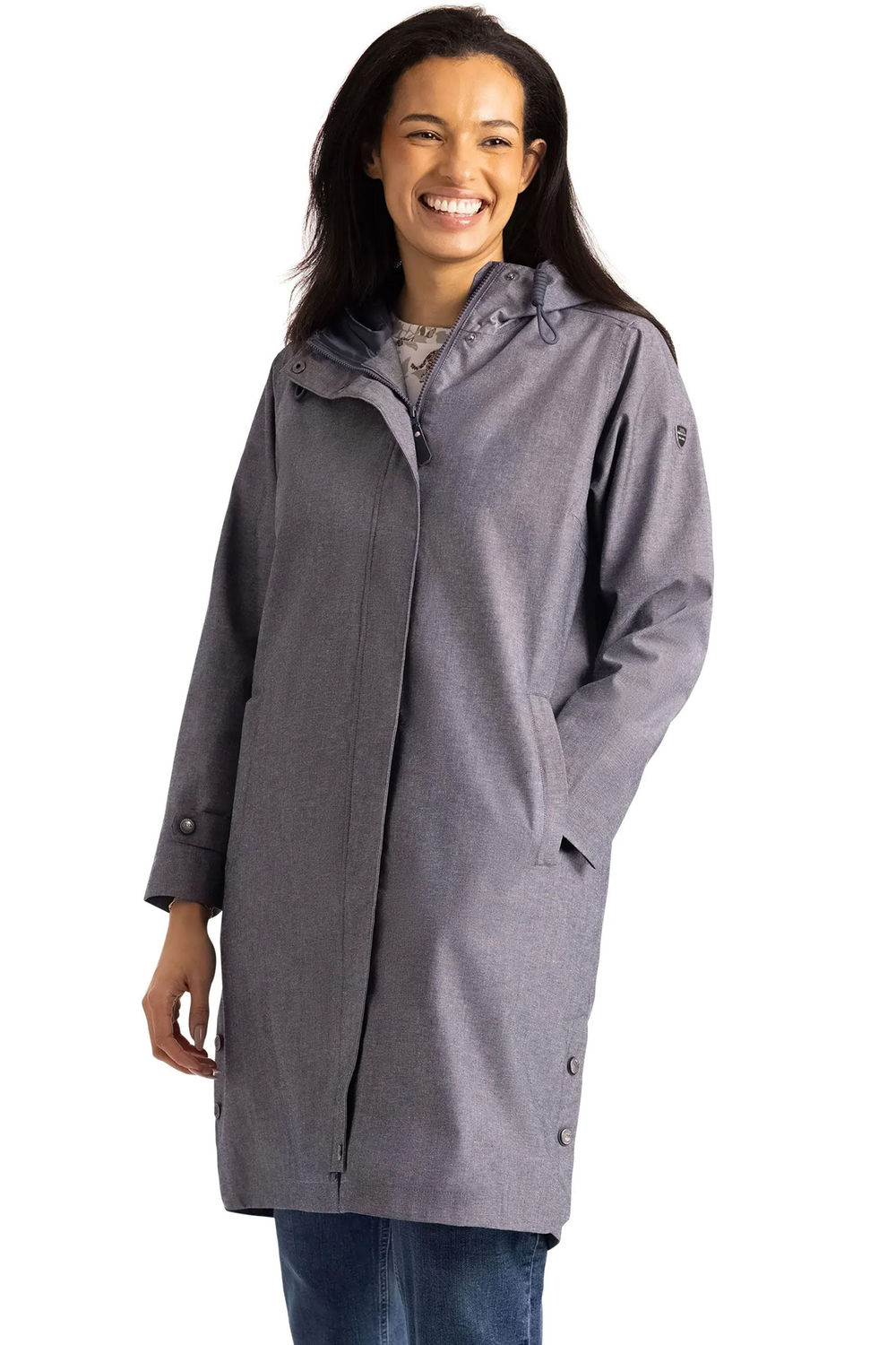 Navy Shiralee Waterproof Jacket, Image 5 of 5
