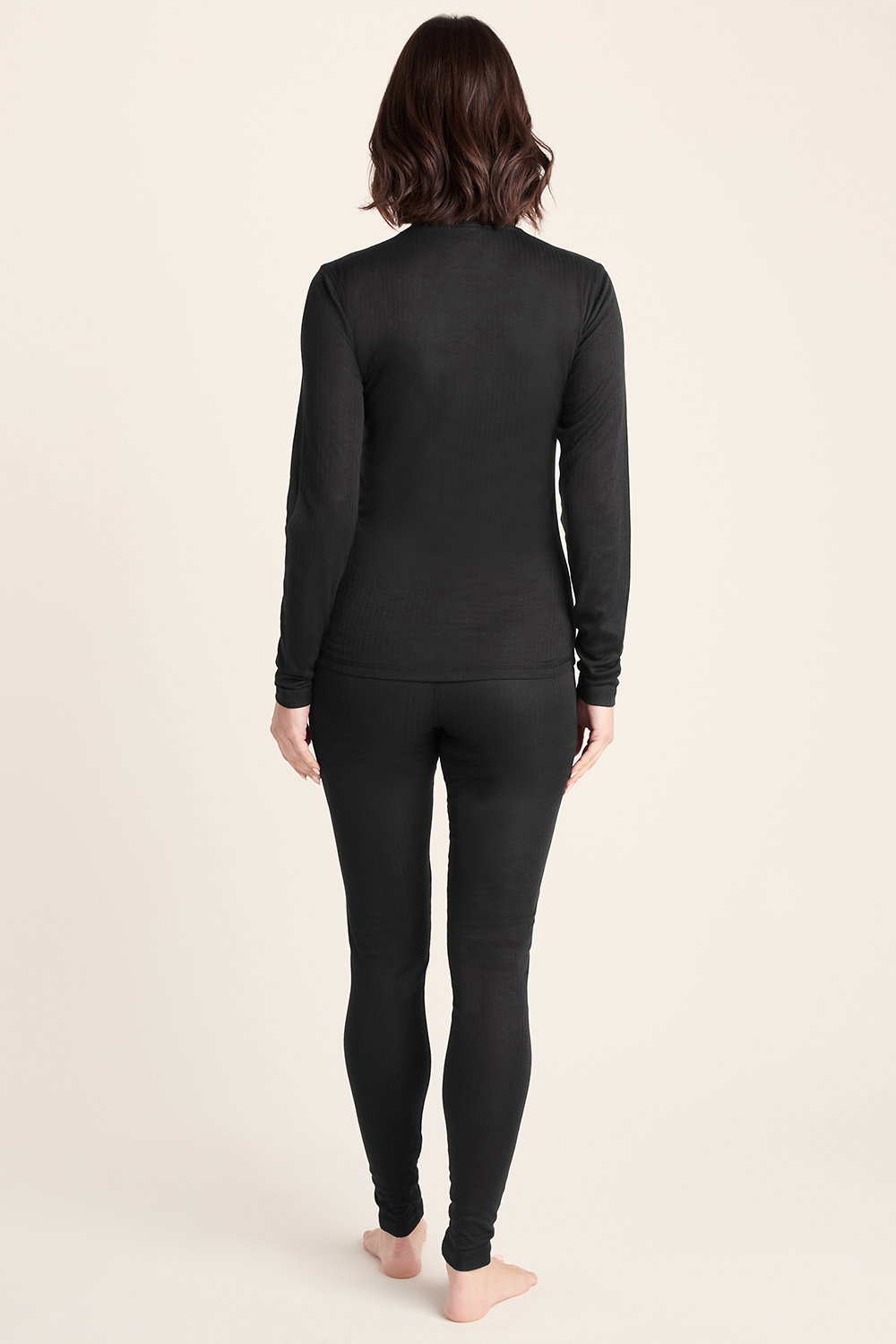 Black Darley Thermal Base Layer Set, Image 2 of 6