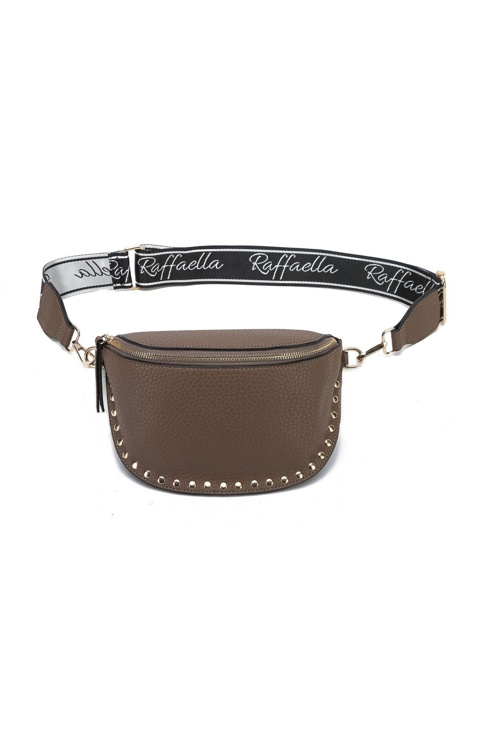 Mocha Sling Style Cross Body Bag, Image 1 of 2