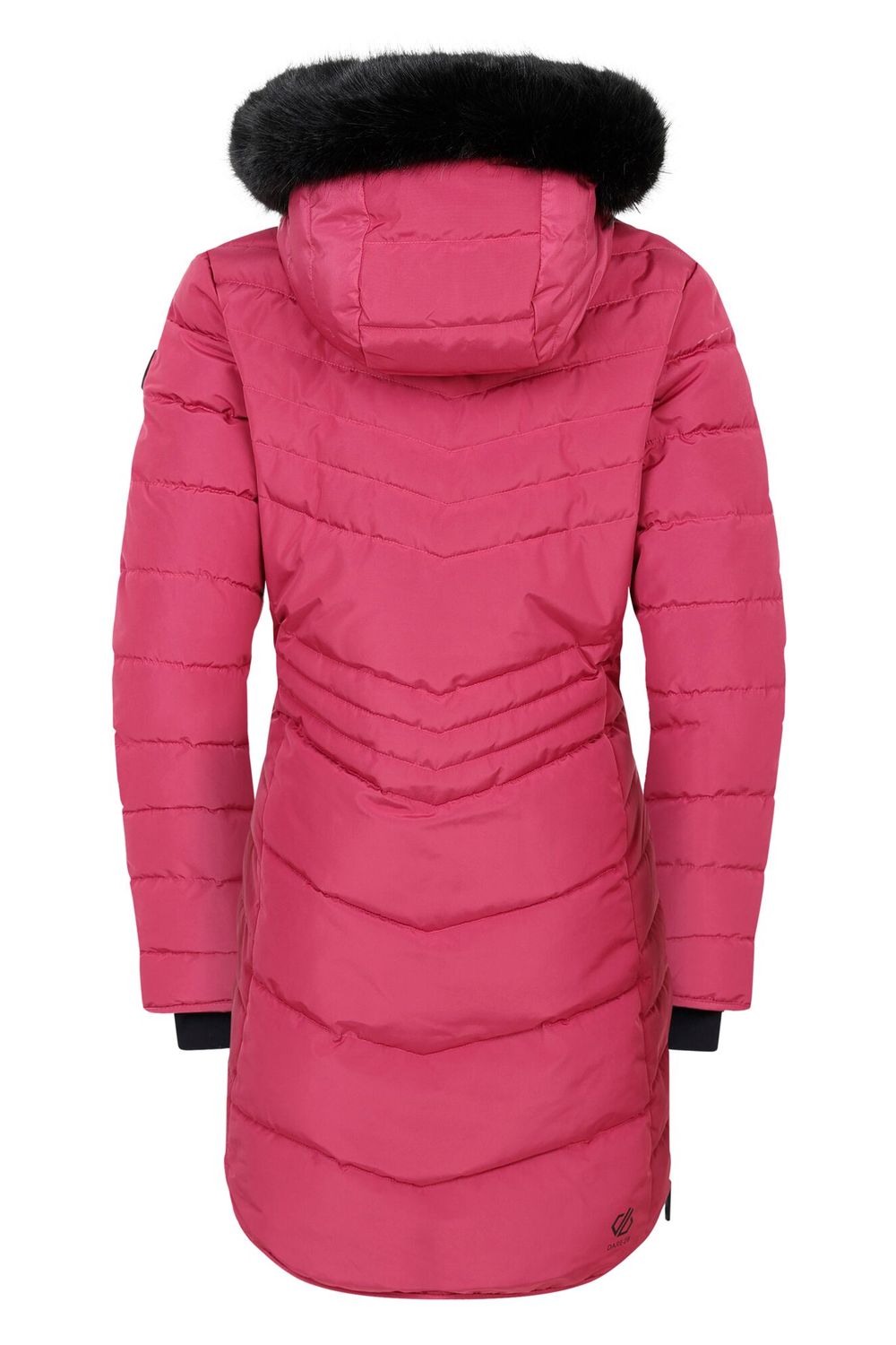 Pink Striking IIII Mid Length Padded Jacket, Image 2 of 4