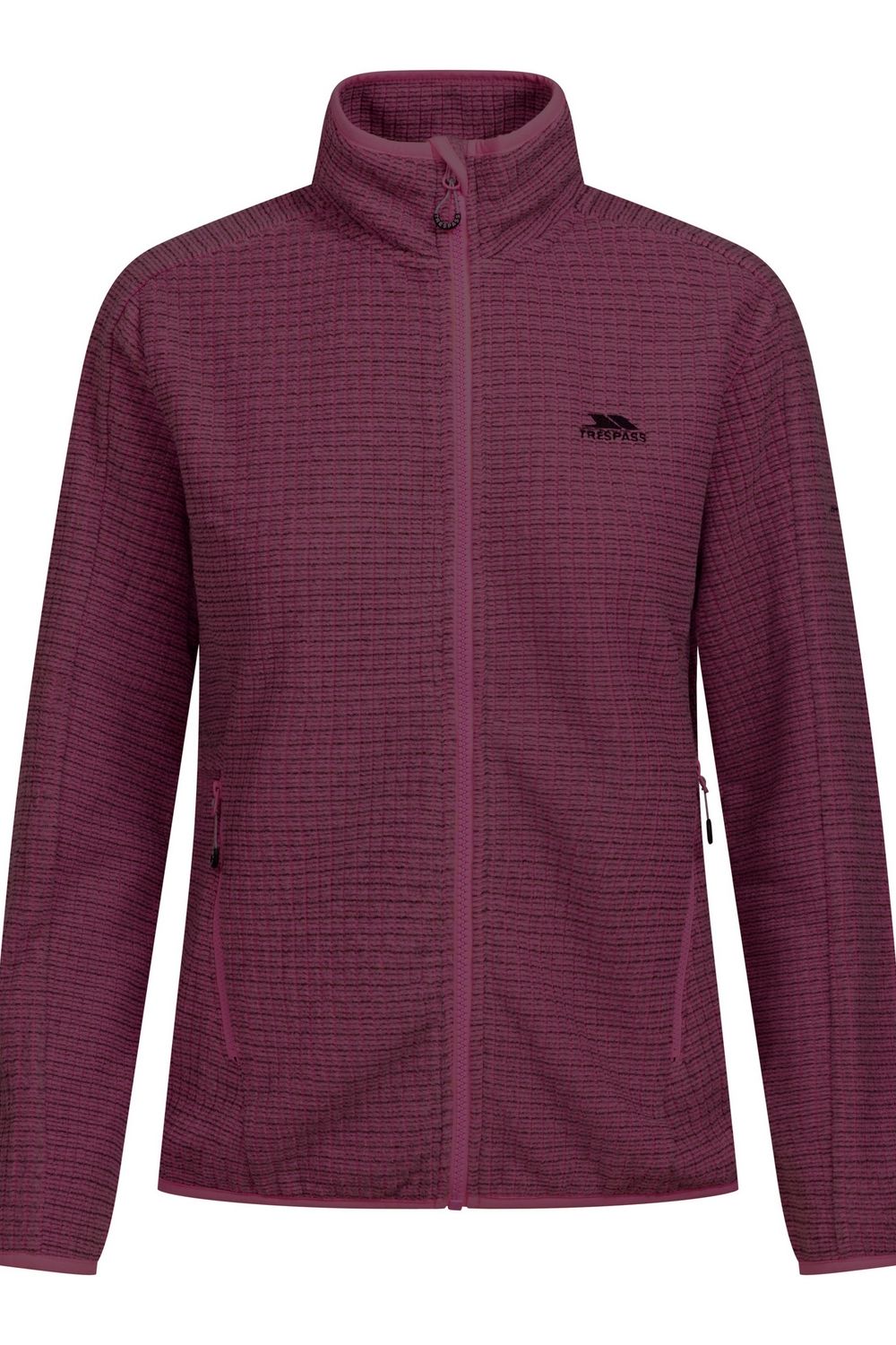 Wine Celia Fleece Jacket, Image 1 of 3