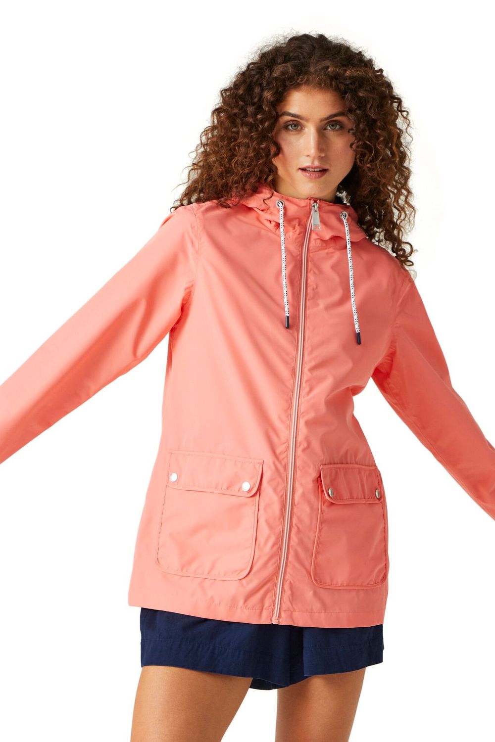Pink Regatta Pink Bayletta Waterproof Jacket, Image 4 of 4