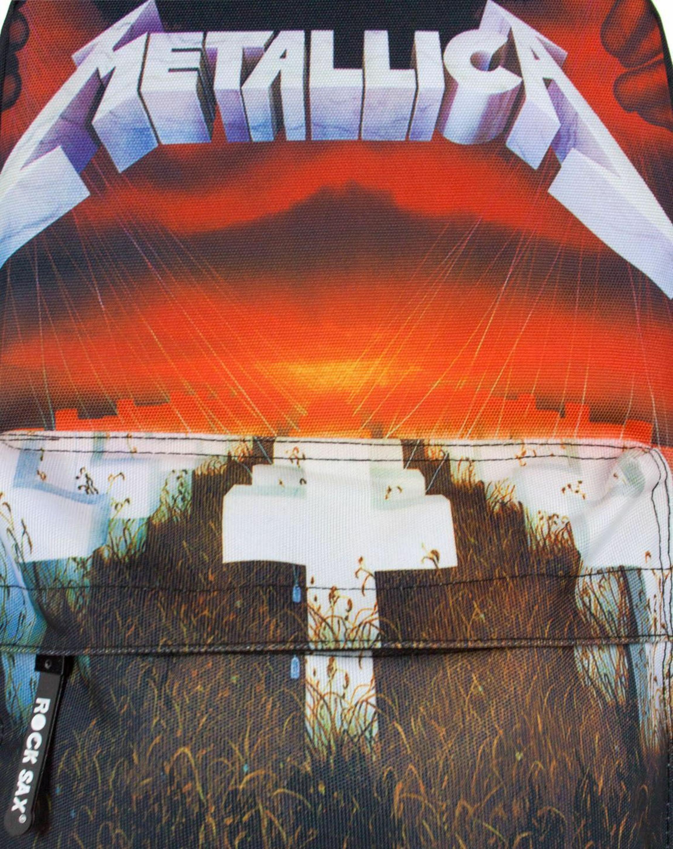 Black Rock Sax Metallica Master Of Puppets Backpack, Image 4 of 5