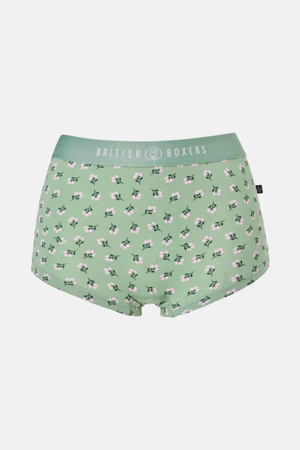 Multi Pack of Four "Juniper" Bamboo Hipster Boxers Briefs, Image 6 of 6