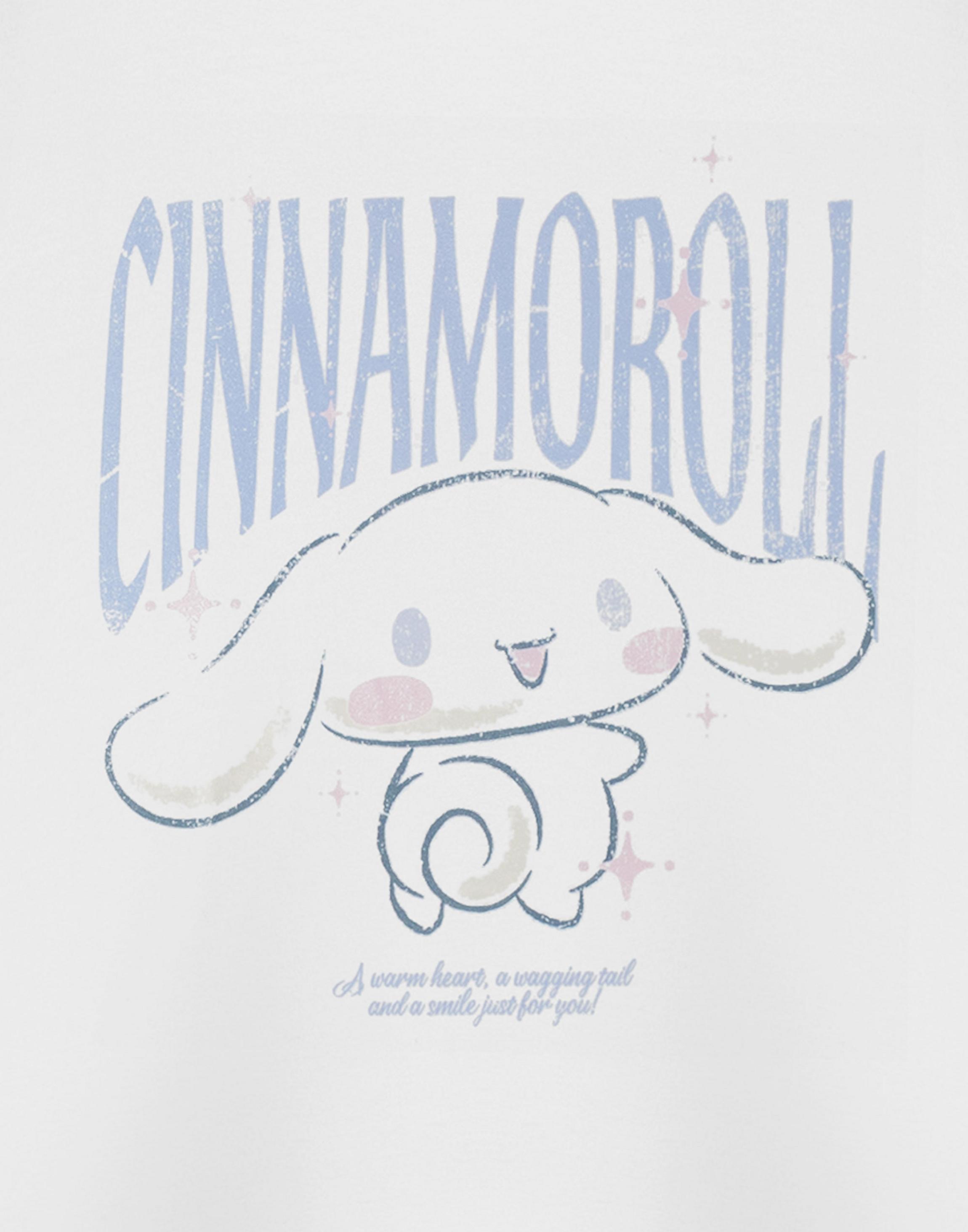 White Hello Kitty Cinnamoroll X-Large T-Shirt, Image 6 of 6