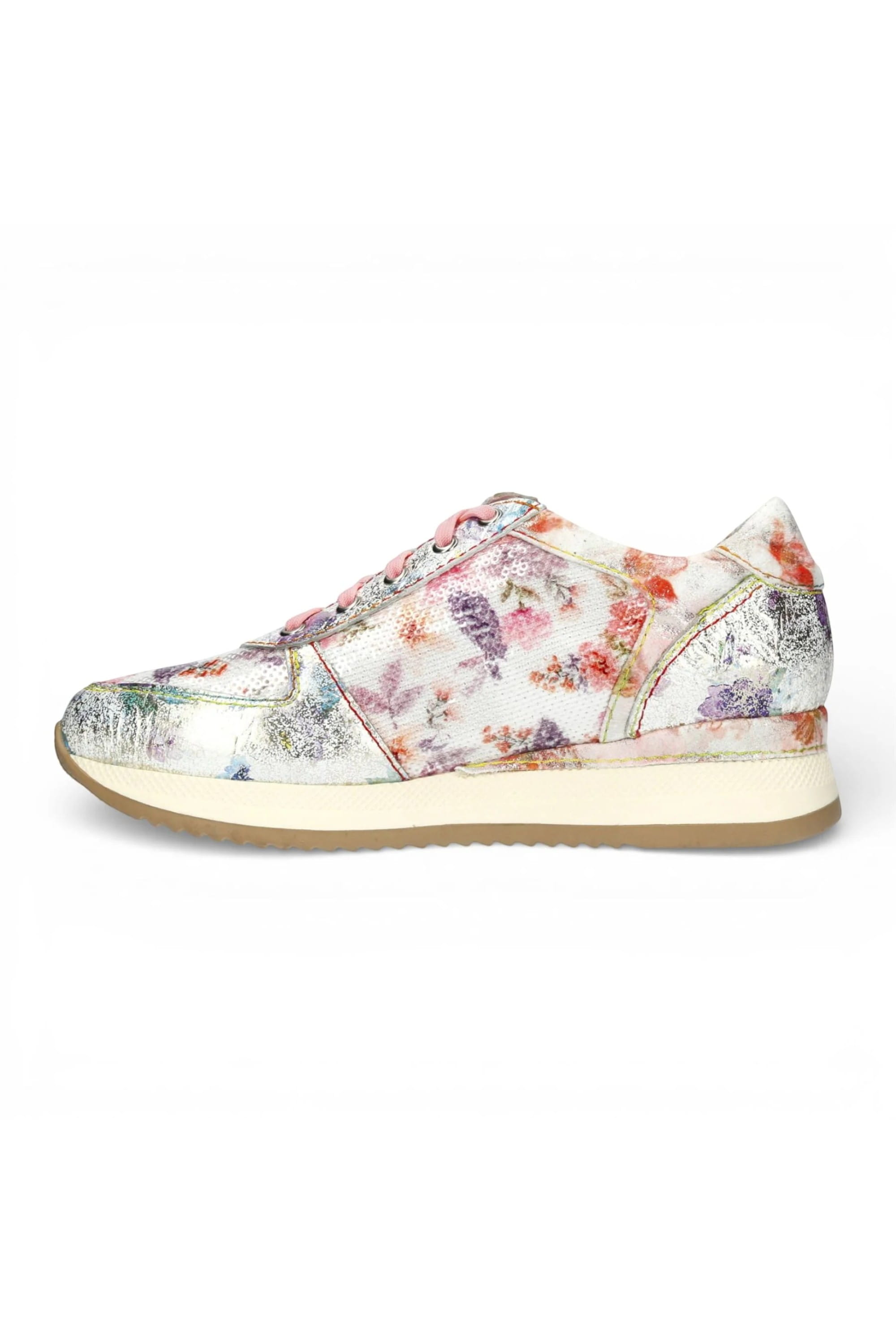 Pink Womens Trainers Sneaker Shoes-GYCMO-58, Image 5 of 7