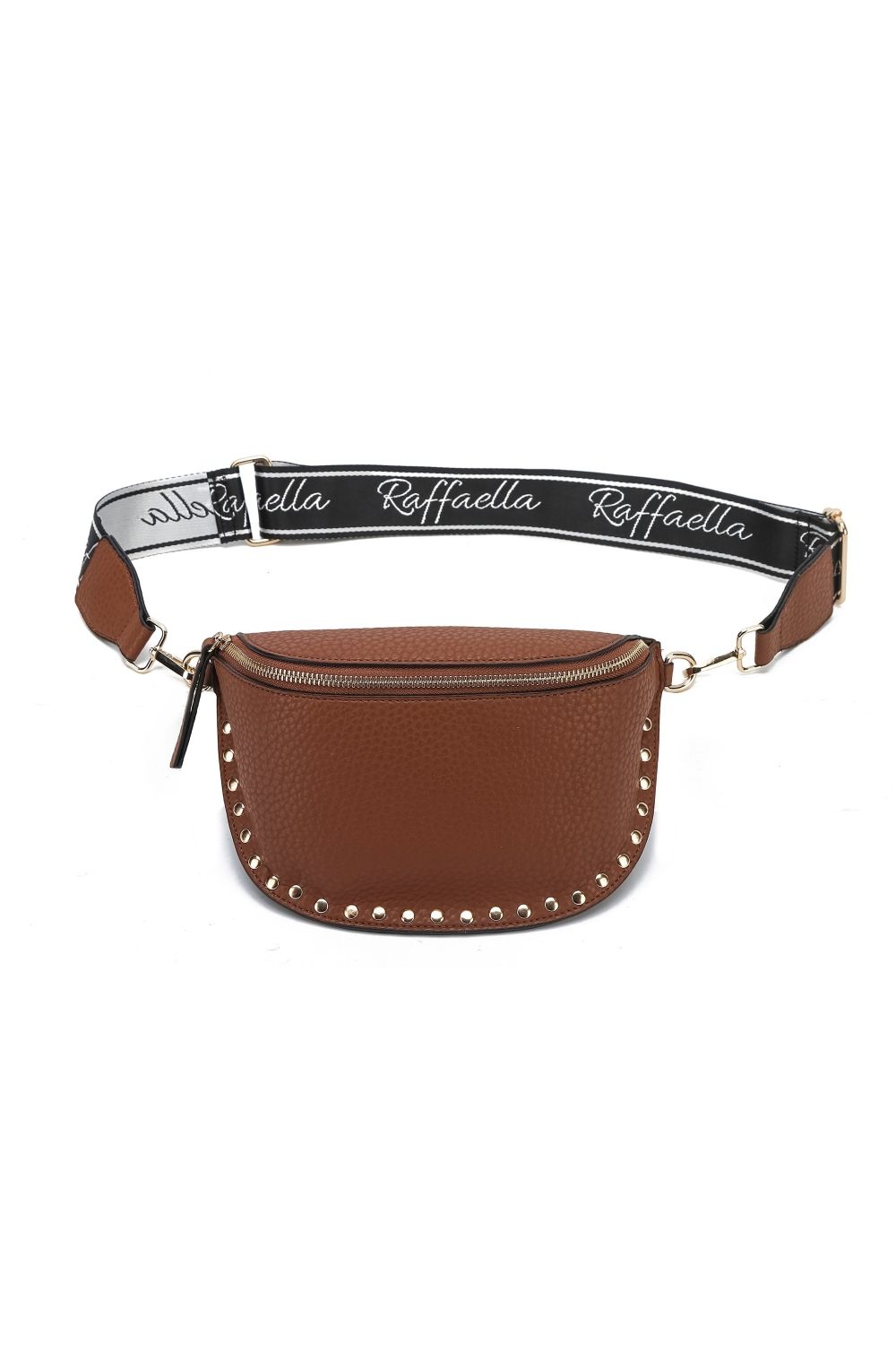 Tan Sling Style Cross Body Bag, Image 1 of 2