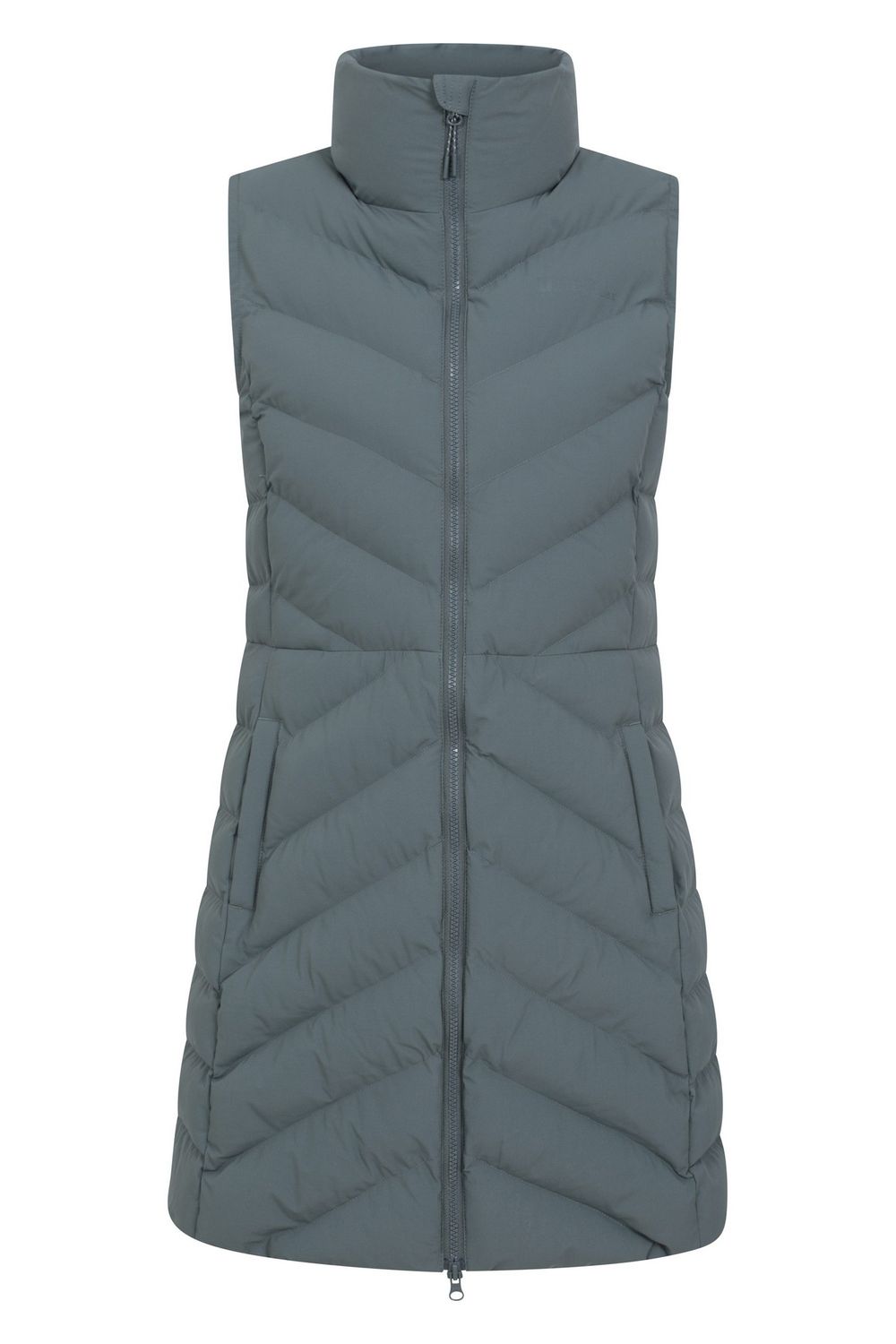 Khaki Anmore Padded Gilet, Image 1 of 4