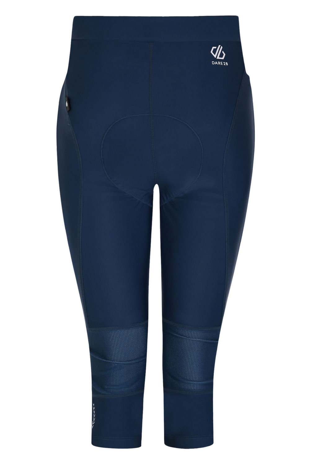 Denim Worldly Capri Cycle Leggings, Image 2 of 3