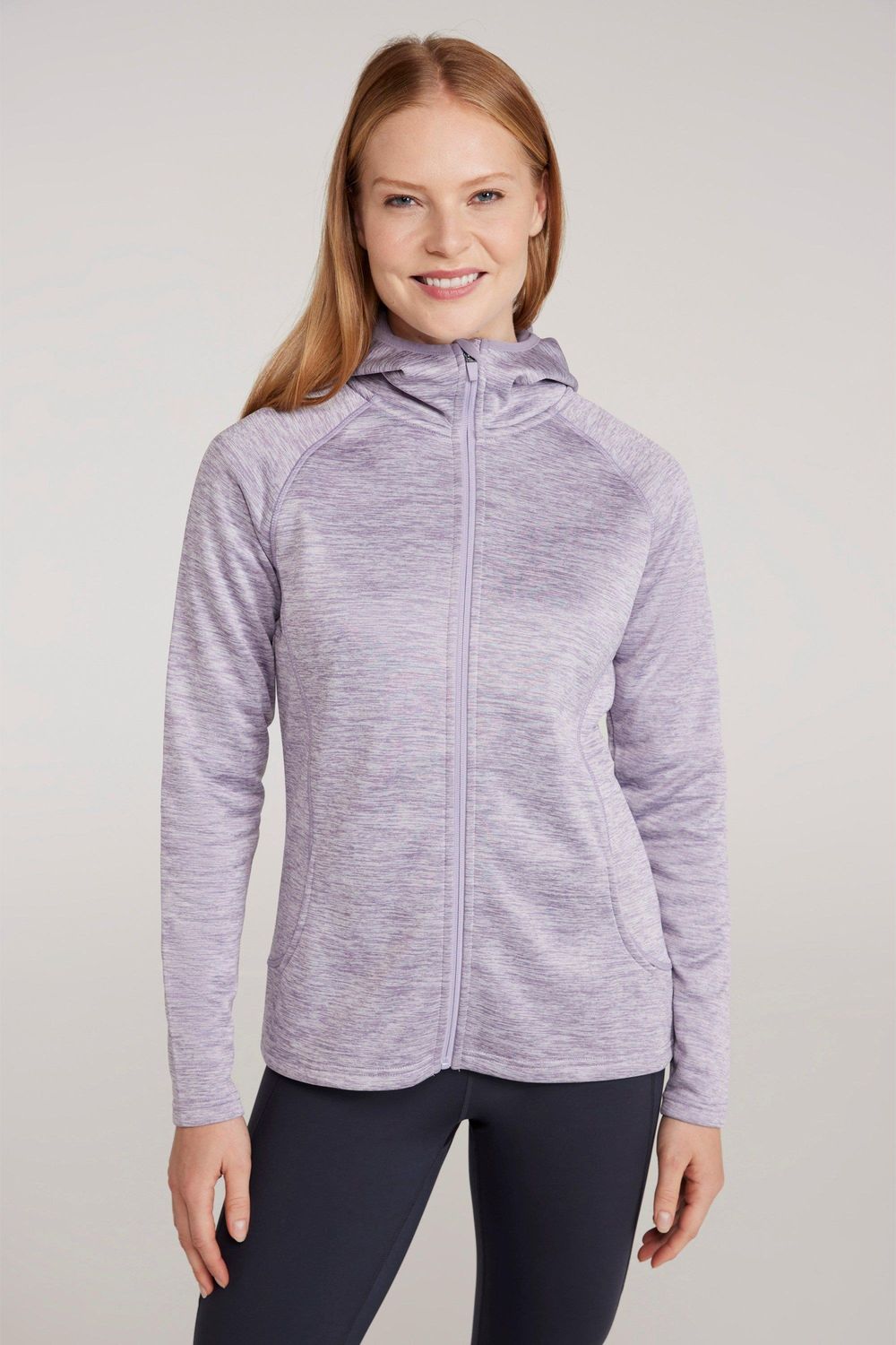 Purple Dynamic Chakra IsoCool Hoodie, Image 1 of 1