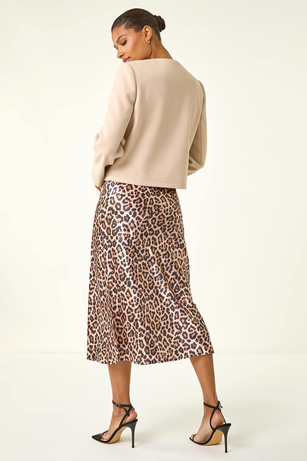 Natural Buttoned Pocket Jacket, Image 4 of 5