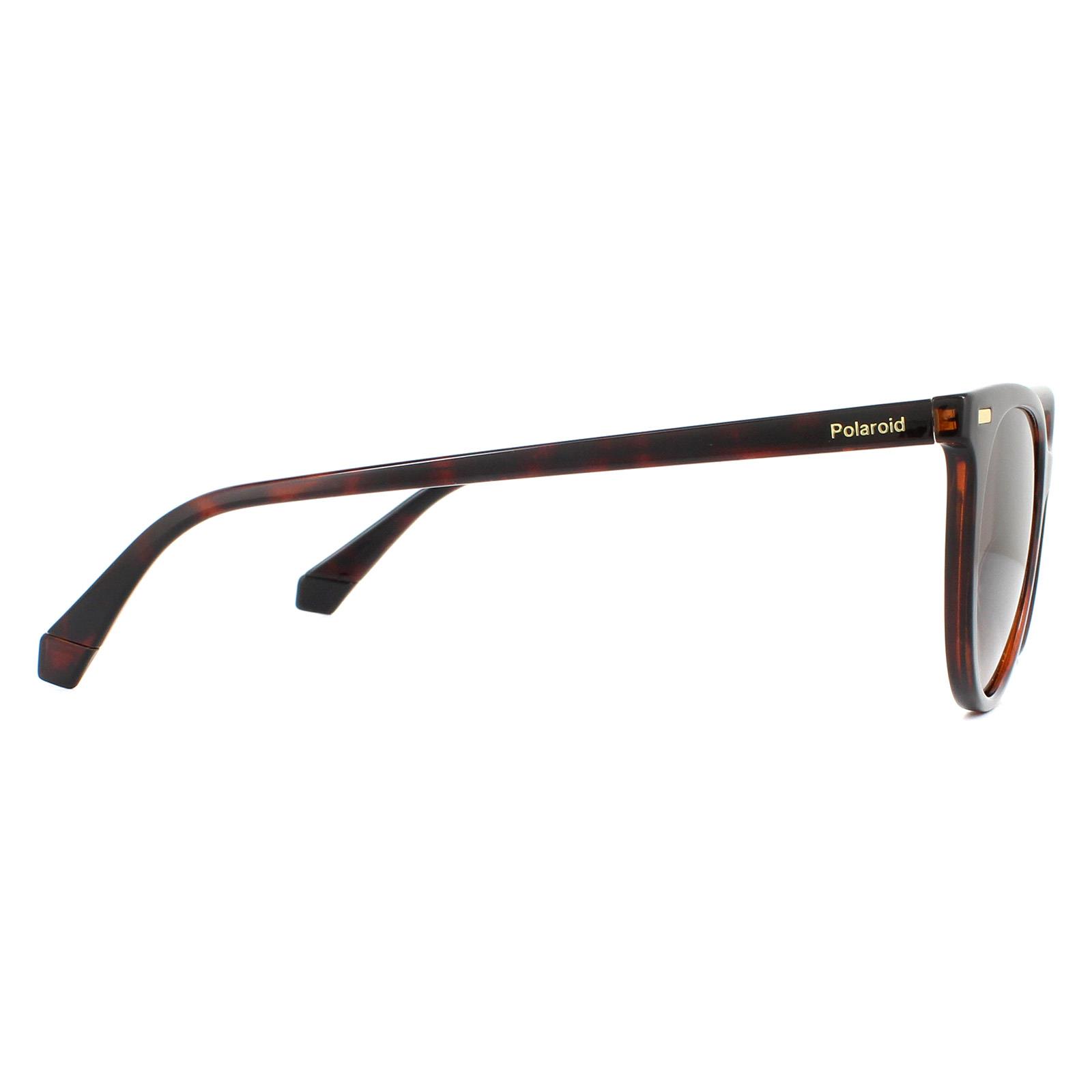 Brown Cat Eye Havana Brown Gradient Polarized Sunglasses, Image 4 of 4