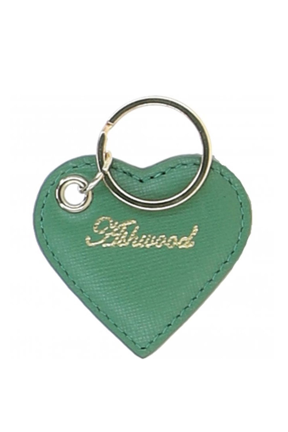 Green Real Leather Card Holder & Key Ring Gift Set, Image 4 of 5
