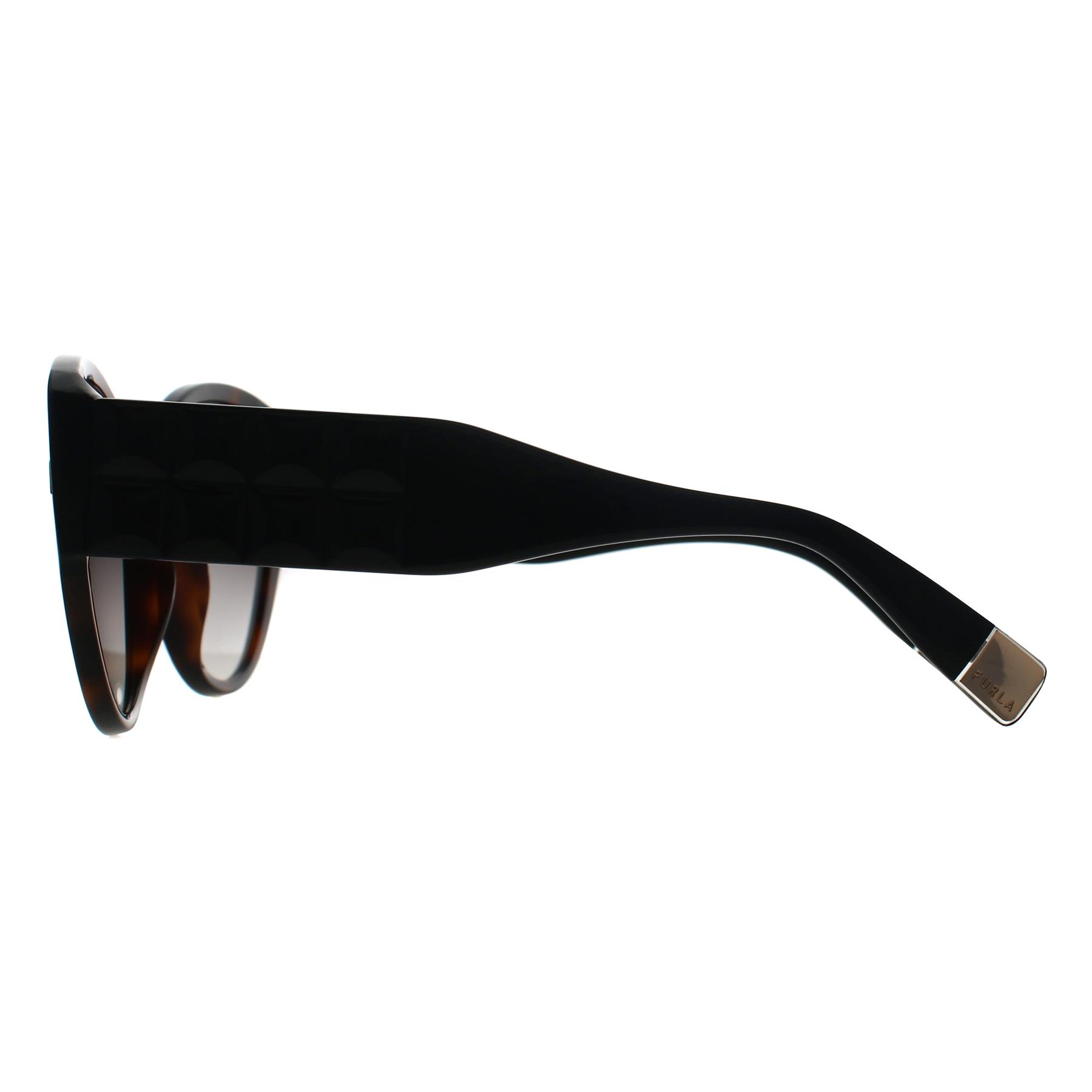 Brown Cat Eye Shiny Dark Havana Smoke Grey Gradient SFU784, Image 3 of 3
