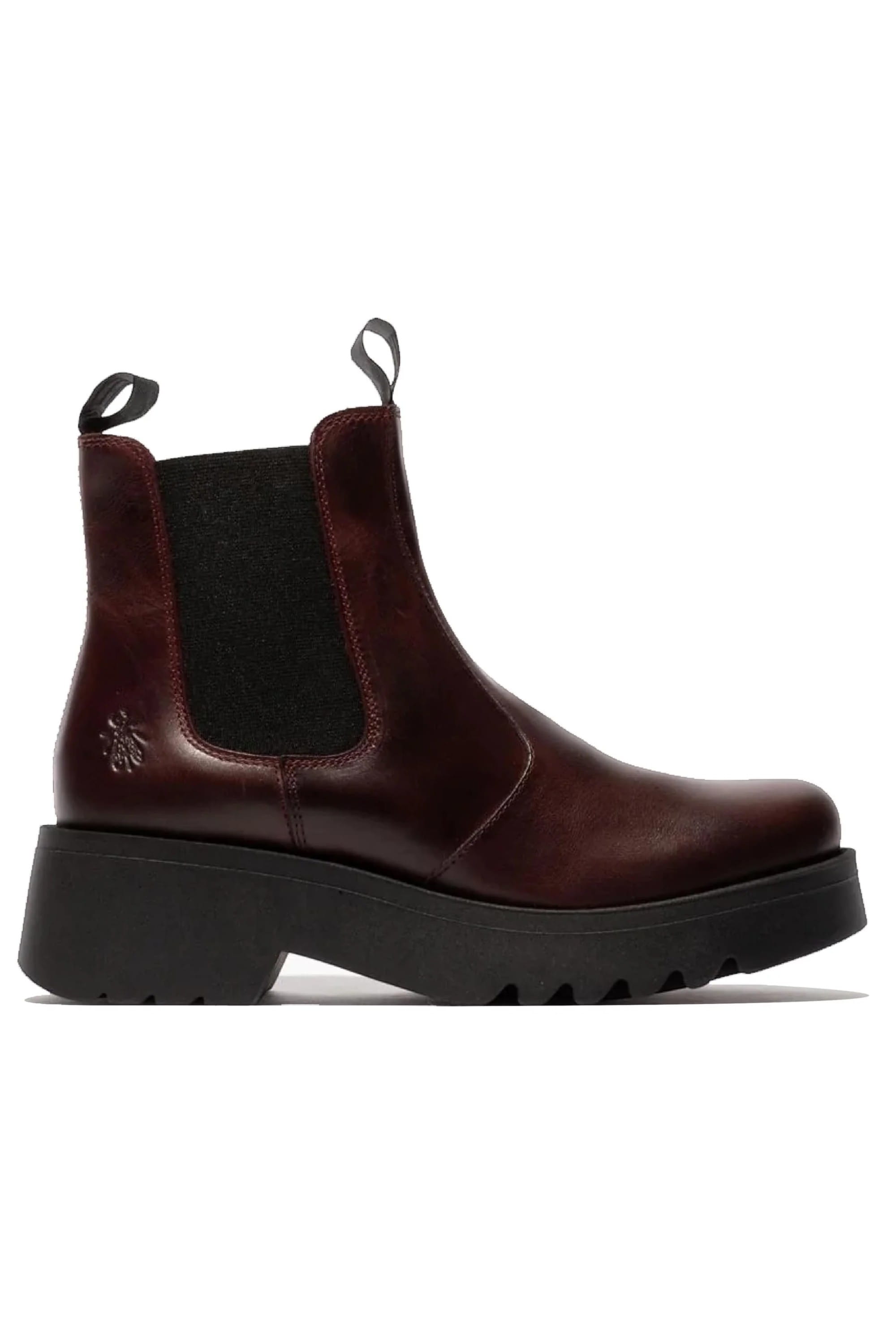 Red Womens Soft Chelsea Ankle Boots-MEDI789, Image 1 of 5