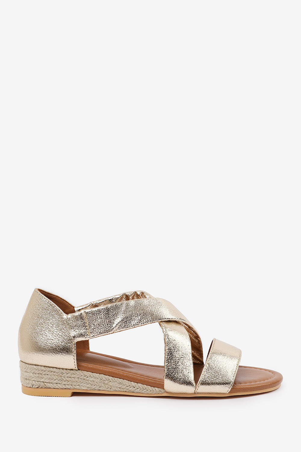 Gold Hummingbird' Low Wedge Shoes, Image 2 of 5