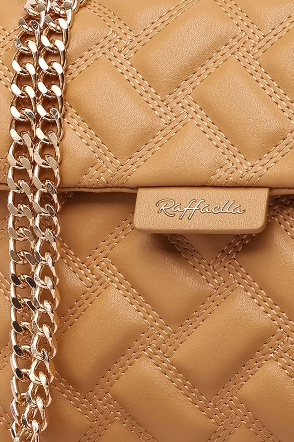 Biscuit Quilted Chain Bag, Image 2 of 2