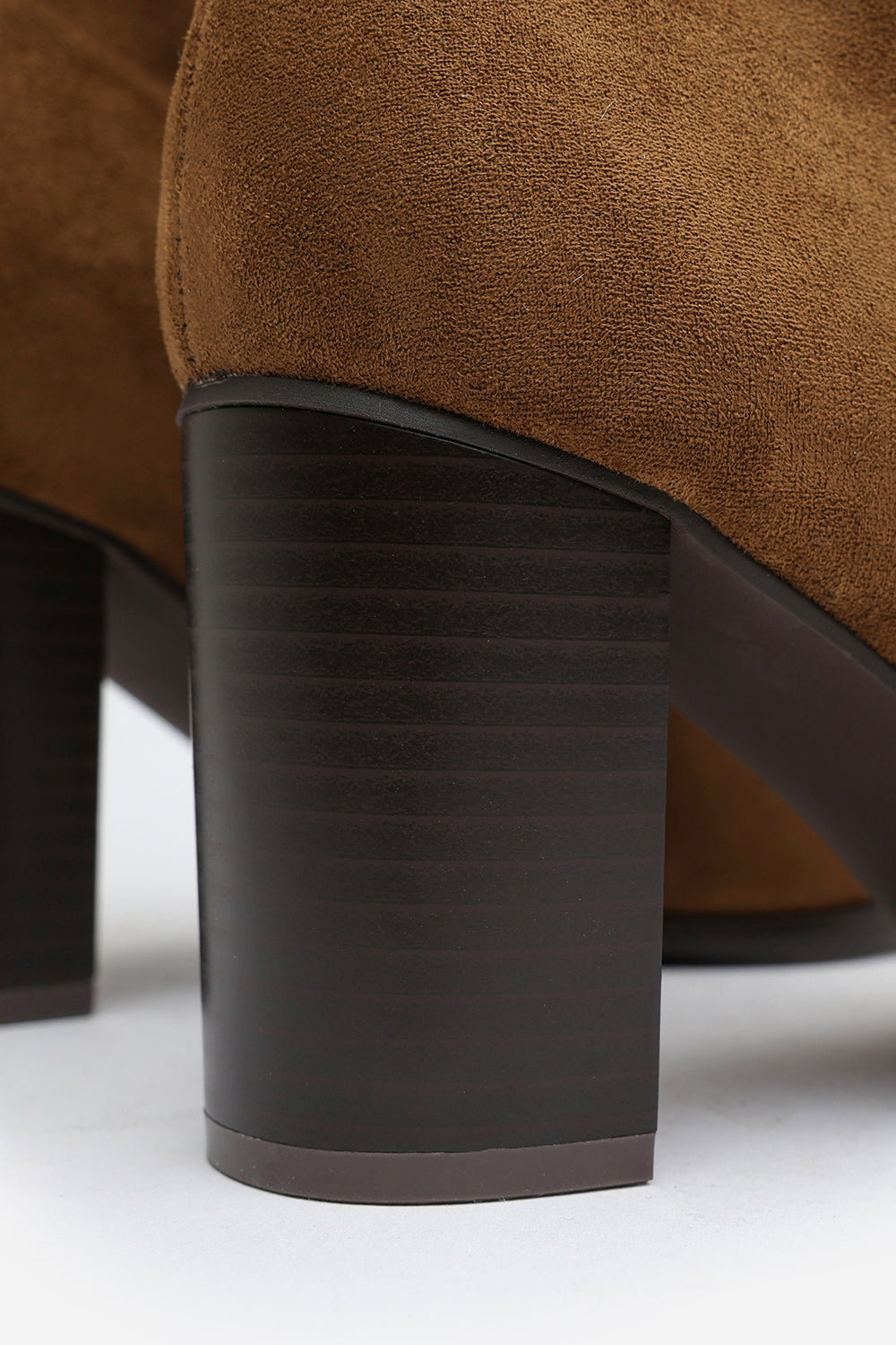 Khaki 'Artic' Block Heel Ankle Boot, Image 5 of 6