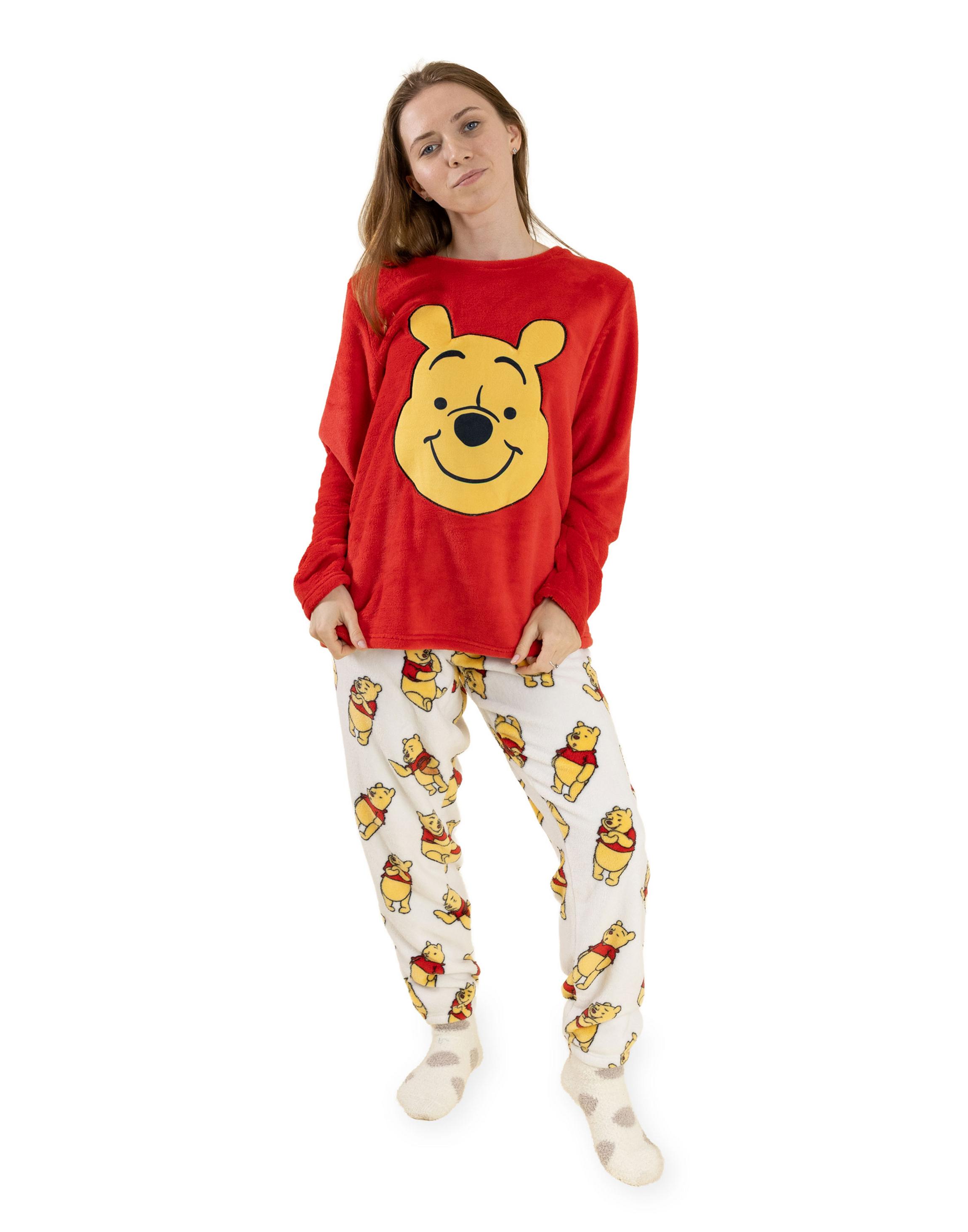 Red Winnie the Pooh Bear Pyjama Set, Image 1 of 6