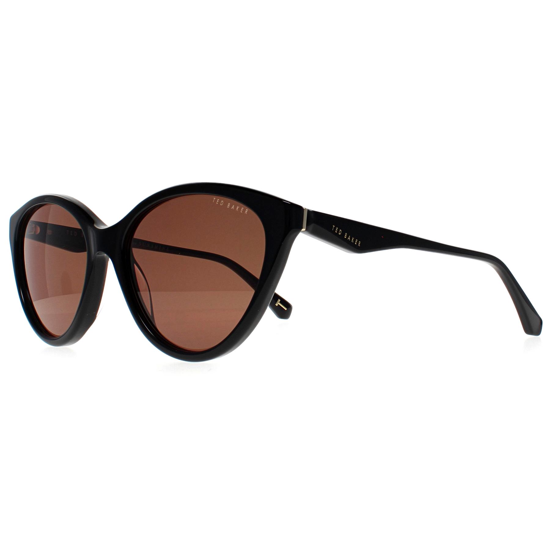 Black Ted Baker Black Cat Eye Black Brown TB1735 Deeha, Image 2 of 3