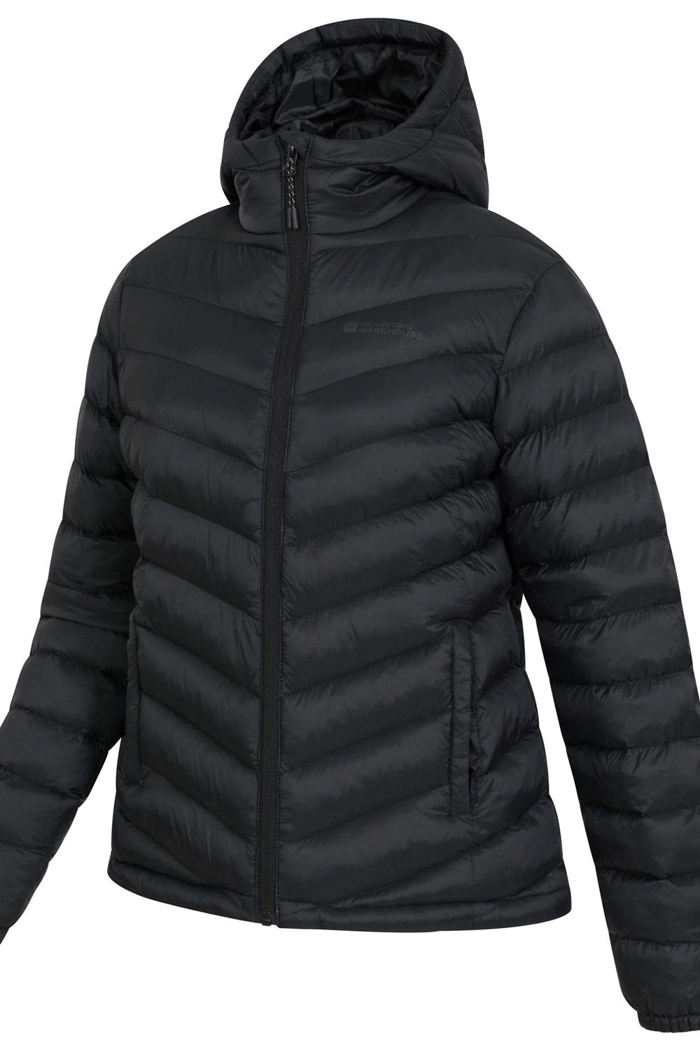 Black Seasons Padded Jacket, Image 4 of 5
